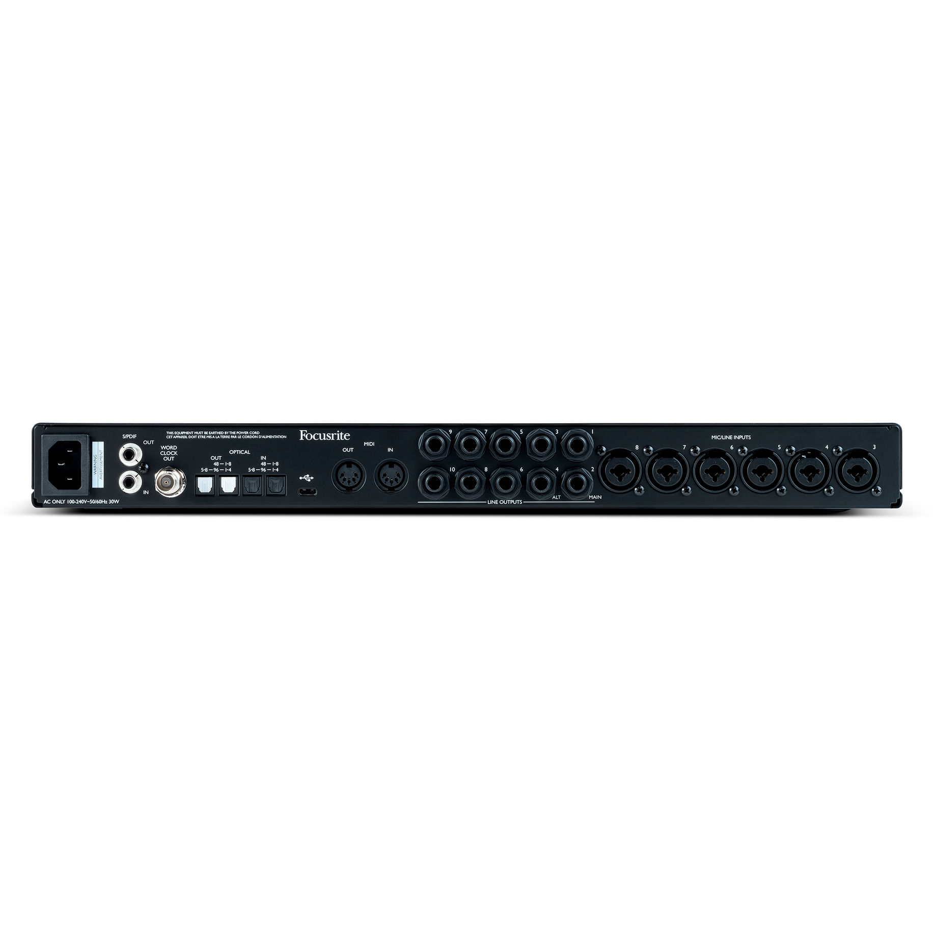 Interfaz de audio Focusrite SCARLETT 18I20 (3ER GEN) foto 3