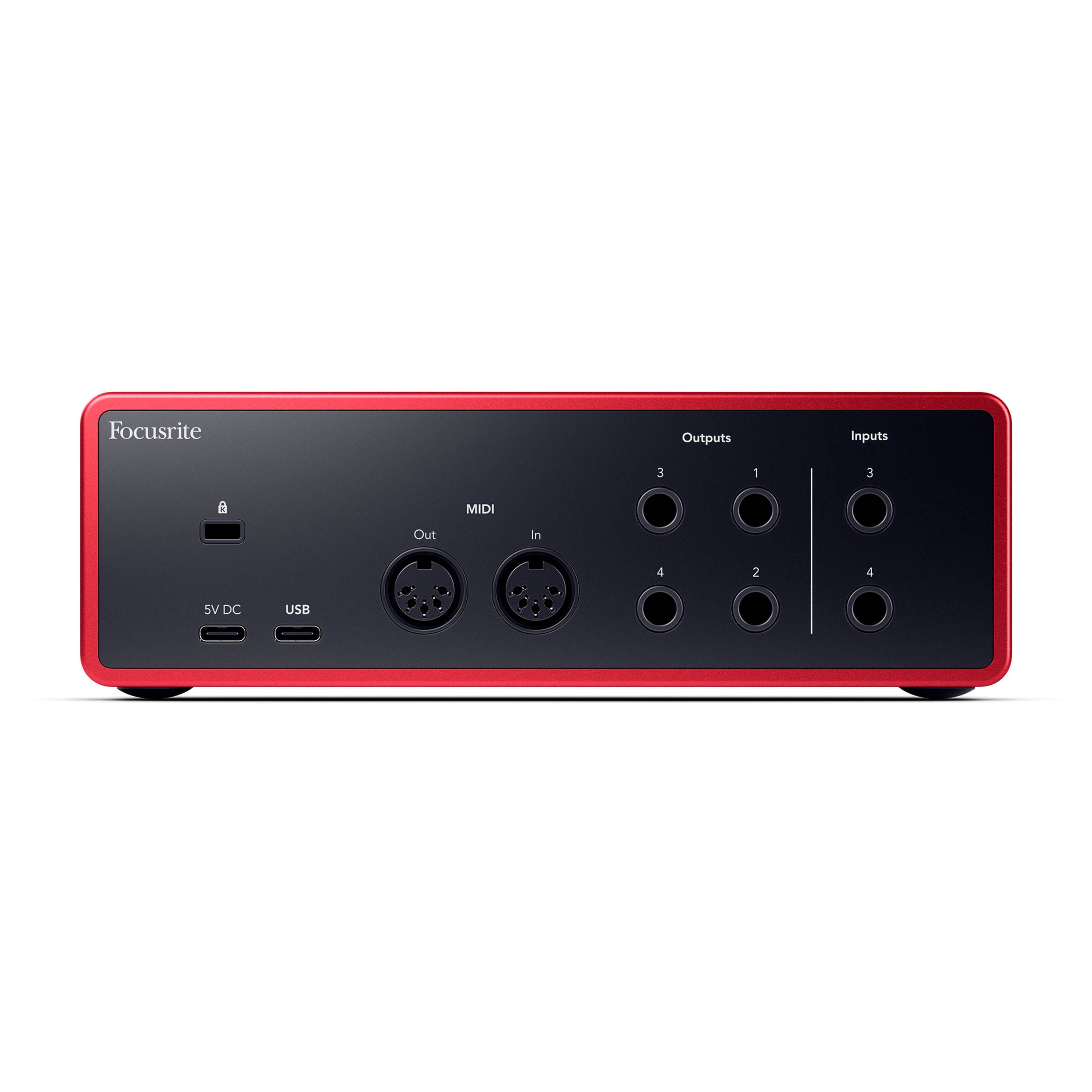 Interfaz de audio Focusrite Scarlett 4i4 4th Gen foto 4