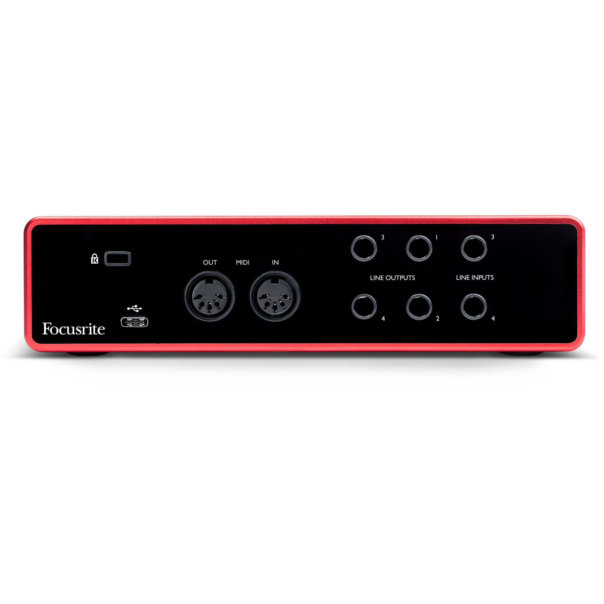 Interfaz de audio Focusrite Scarlett 4i4 de 3ra generación foto 2