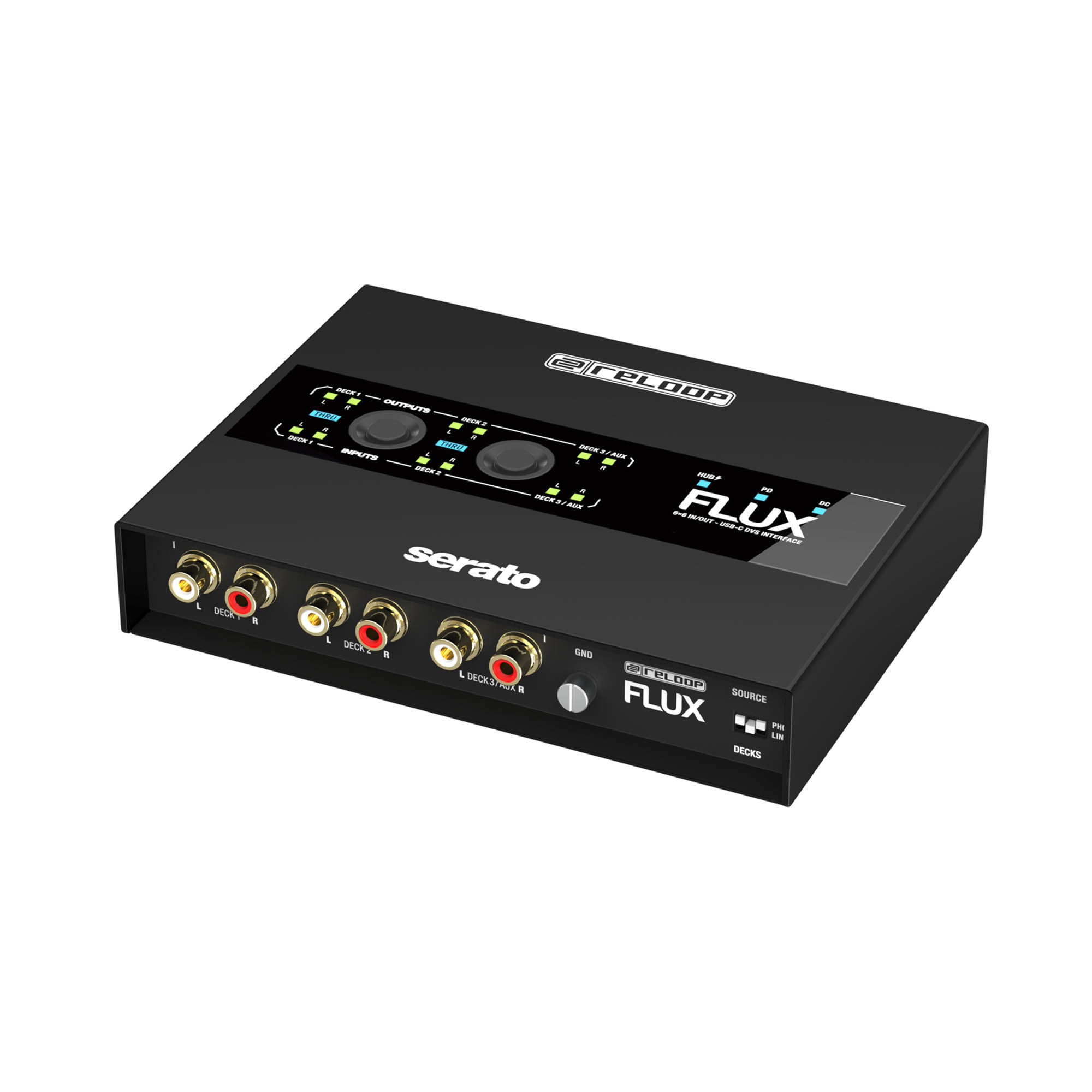 Interfaz Dj DVS Reloop Flux Serato foto 2