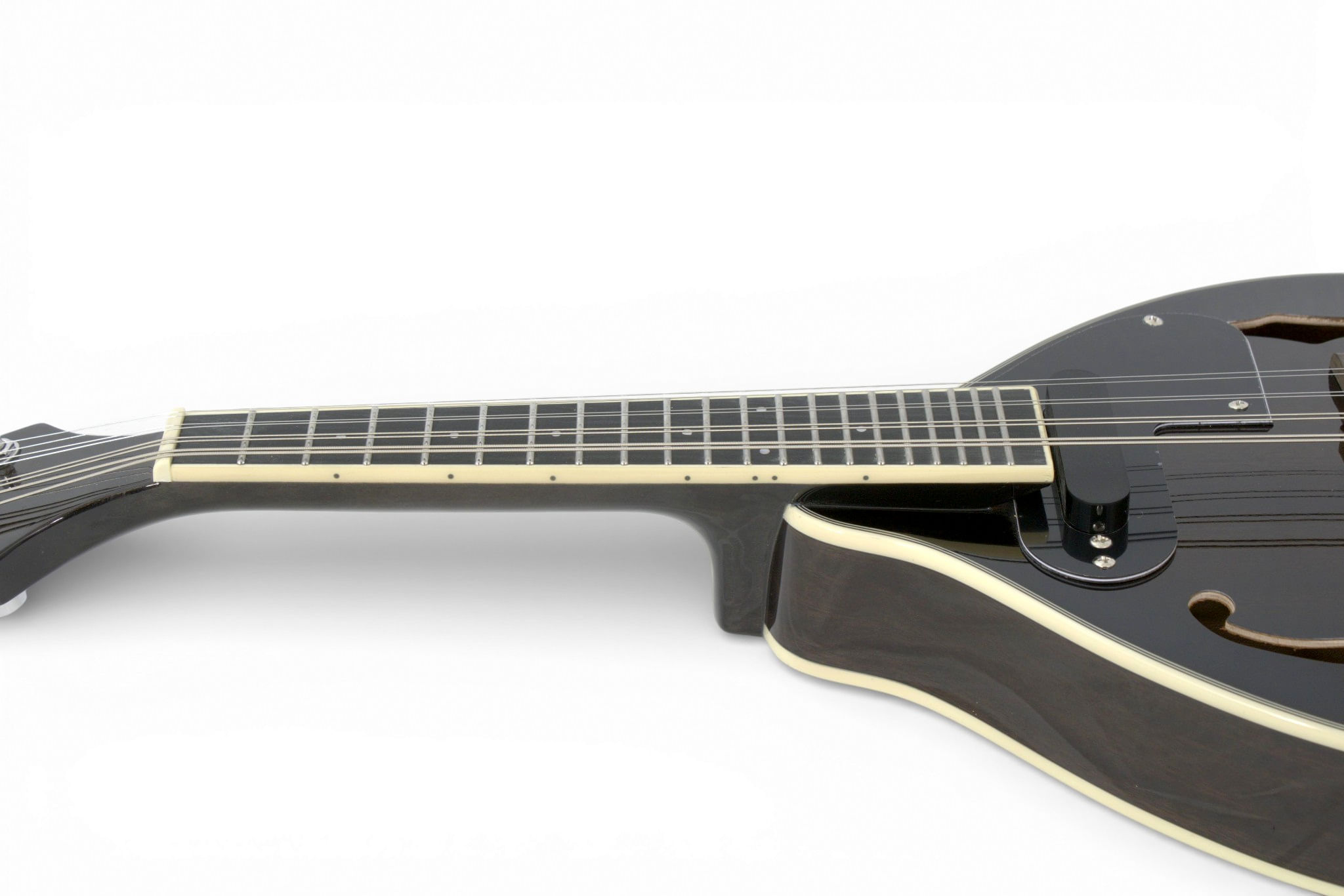 Mandolina Freeman electroacústica MA-02FMG BK color negro foto 5