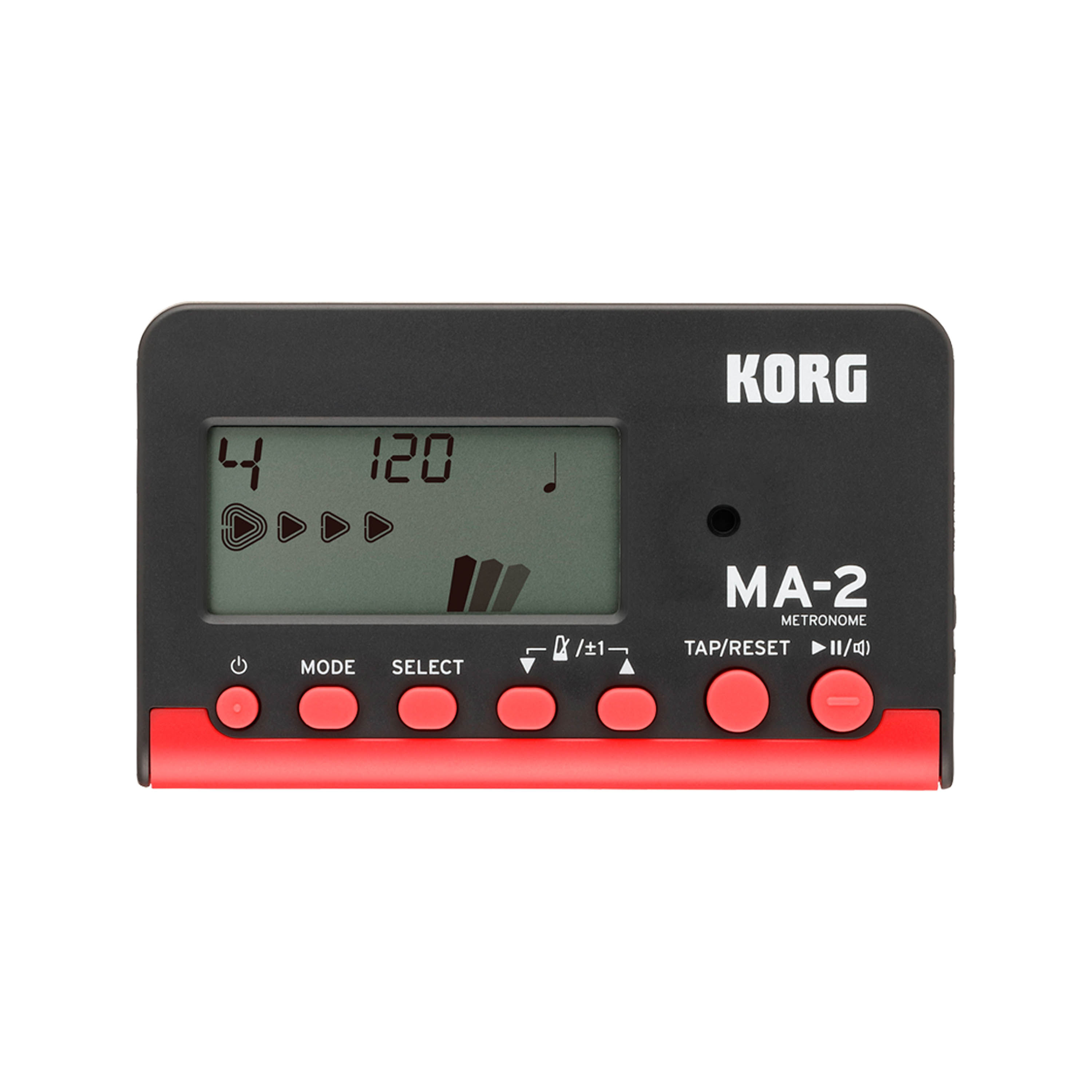 Metrónomo Korg MA-2 Black-Red
