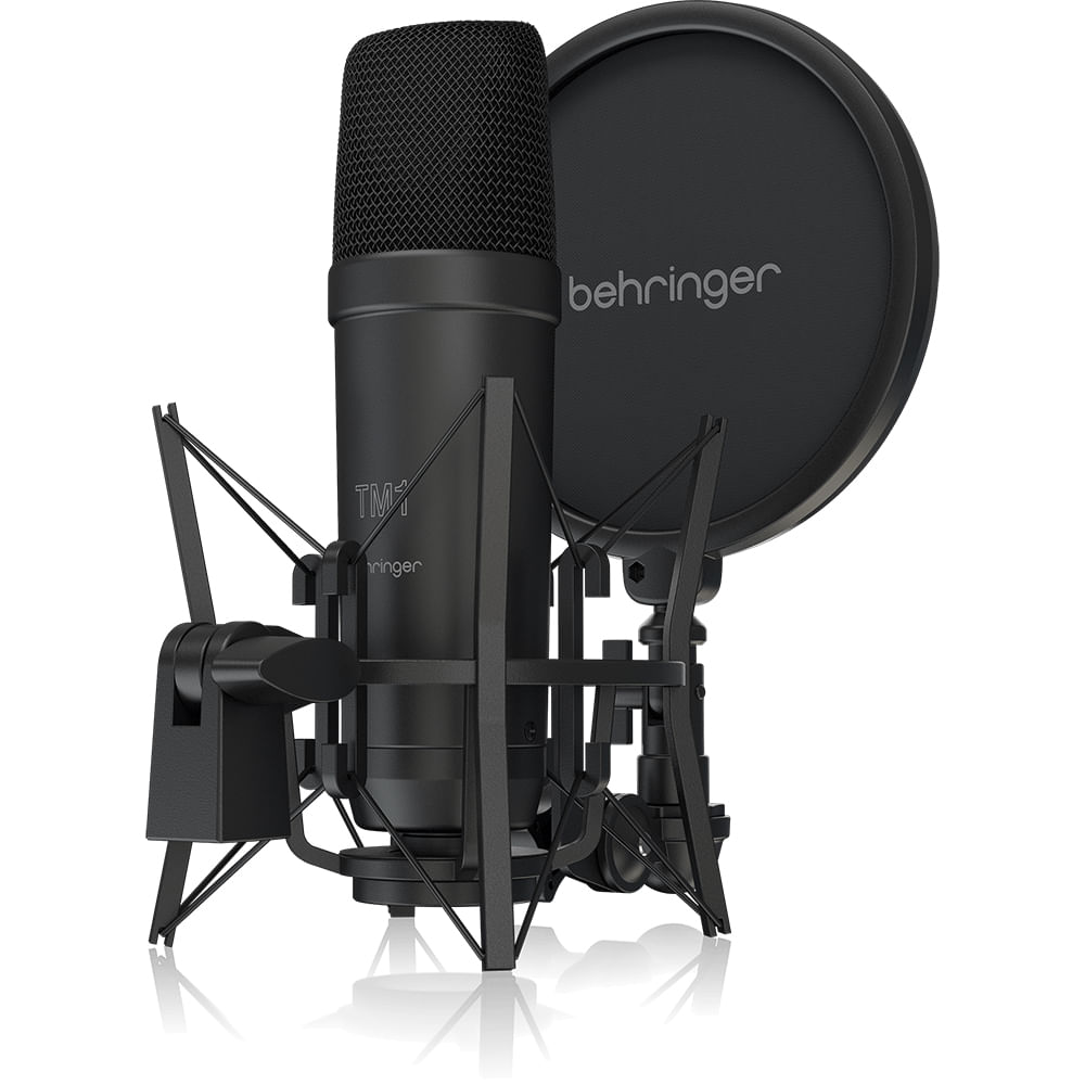 Micrófono Condensador Behringer TM1 Dark Edition - Con Accesorios