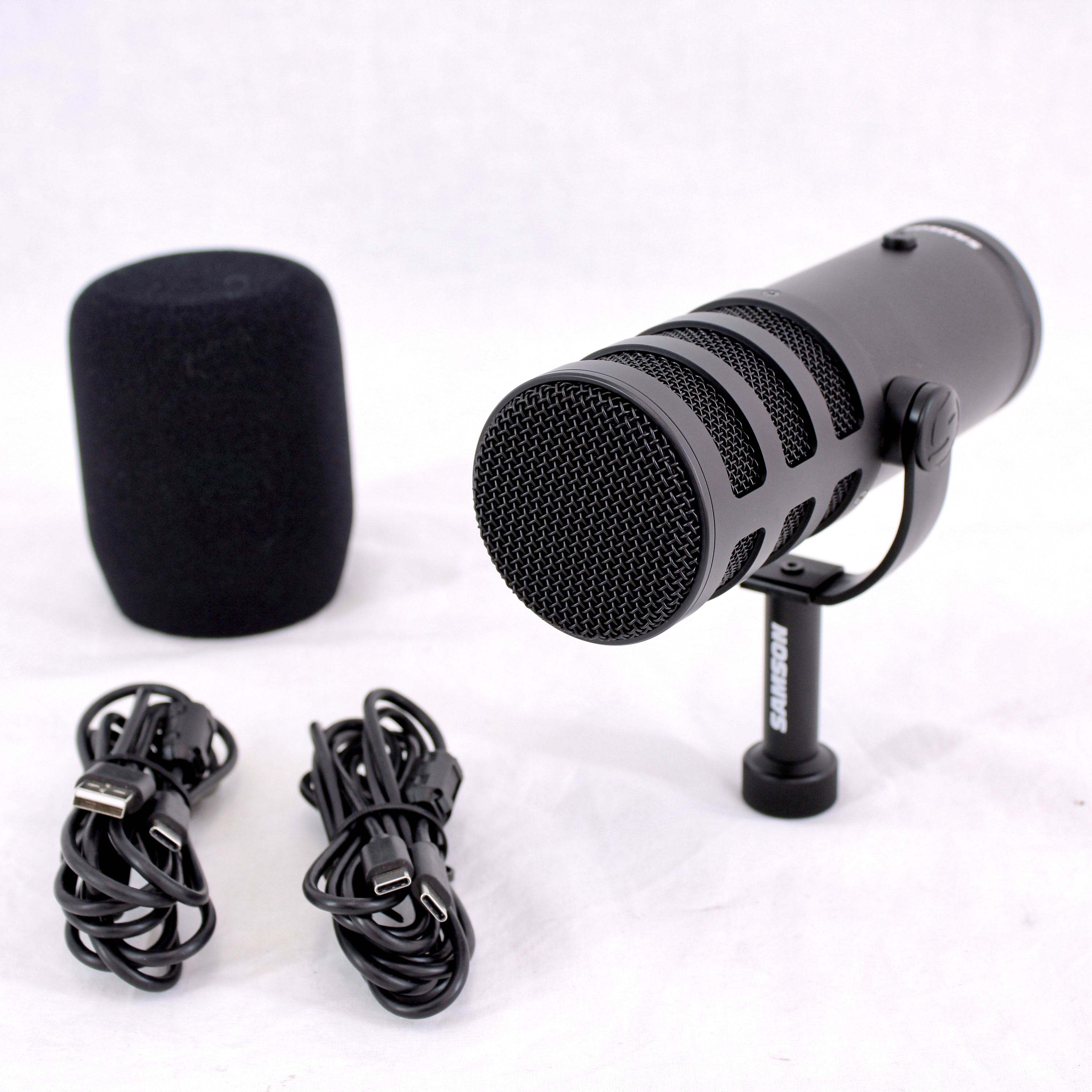 Micrófono dinámico para podcast Samson Q9U OPENBOX foto 4
