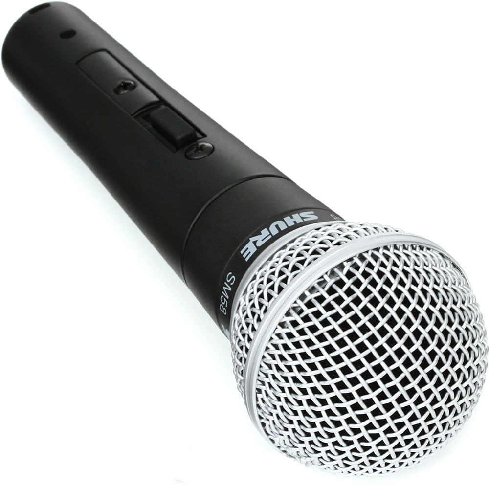 Micrófono Dinámico Vocal Con Switch Shure SM58S foto 4