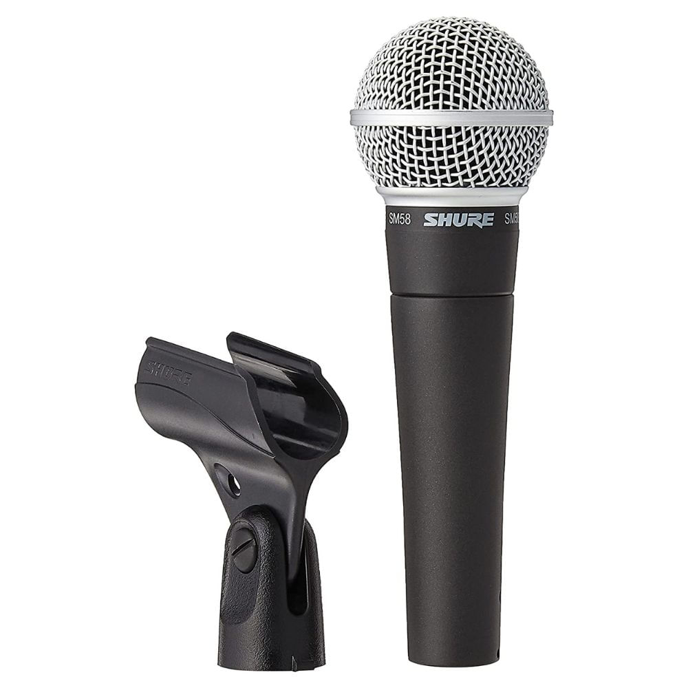 Micrófono dinámico vocal Shure SM58 con cable XLR foto 4