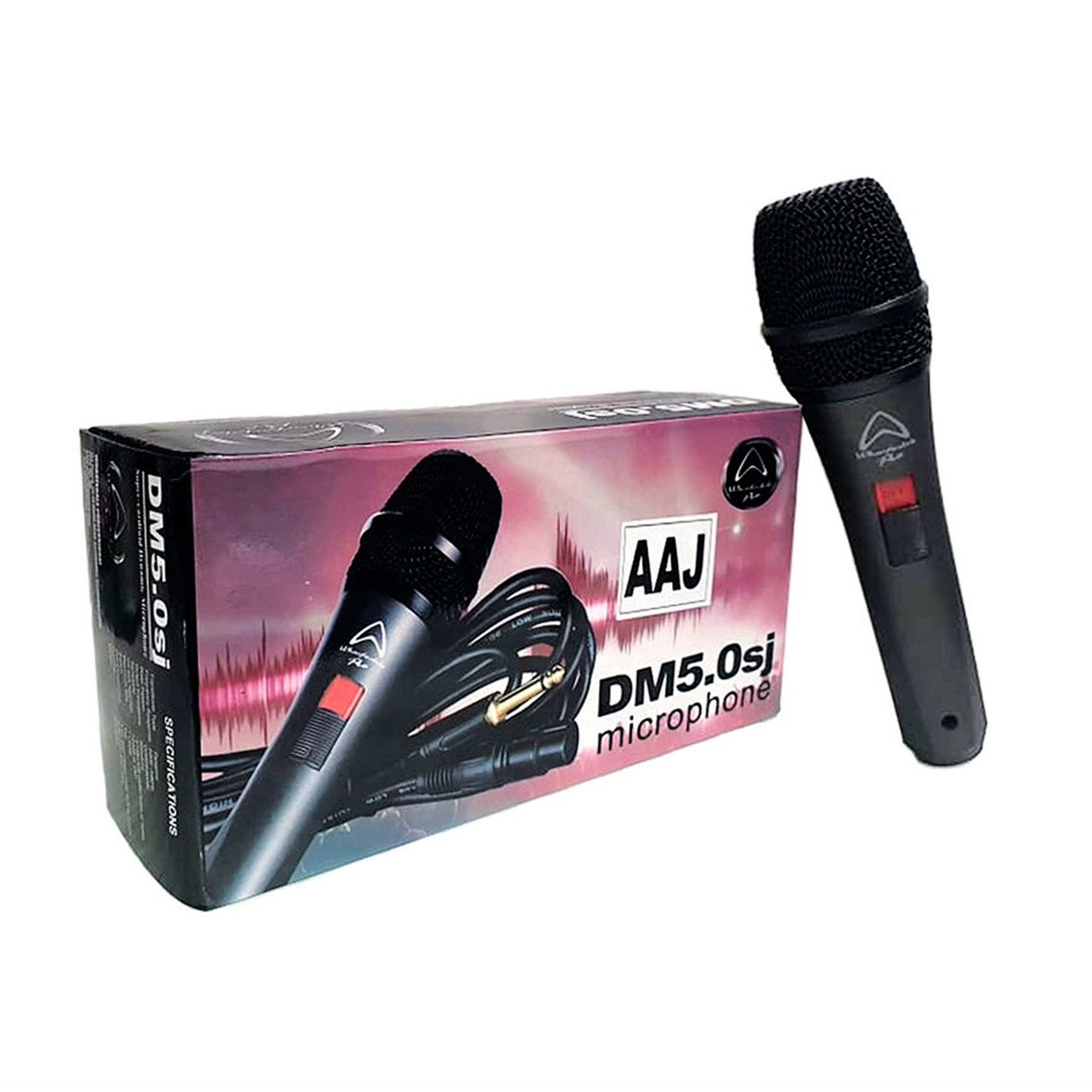 Micrófono dinámico Wharfedale DM5.0sj con cable foto 3