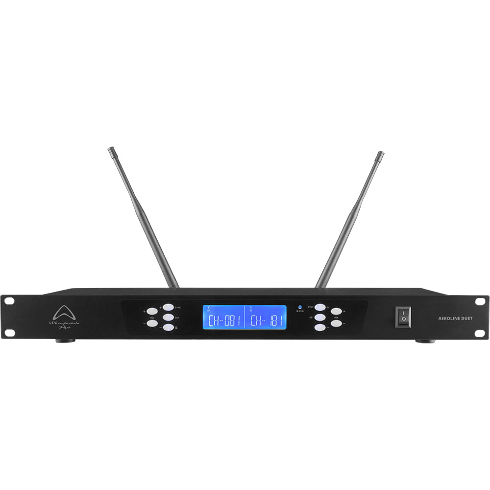 Micrófono Inalámbrico De Mano Doble Wharfedale Aeroline Duet H foto 3