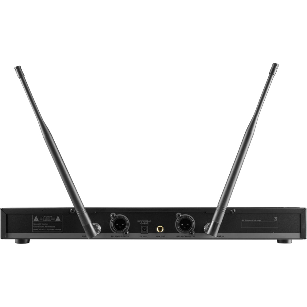 Micrófono Inalámbrico De Mano Doble Wharfedale Aeroline Duet H foto 5