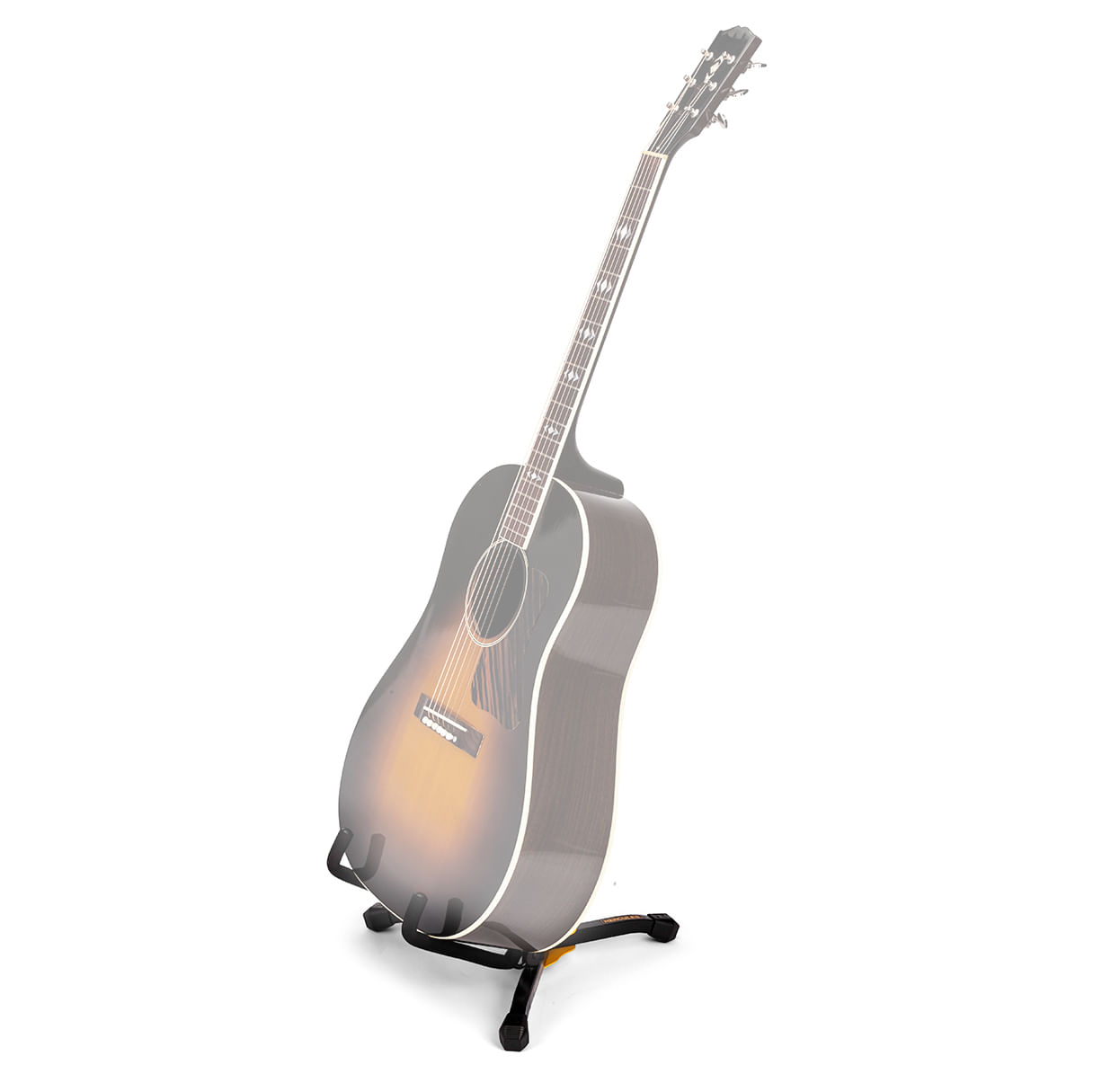 Mini atril para guitarra acústica Hercules GS401BB con bolsa de transporte foto 3