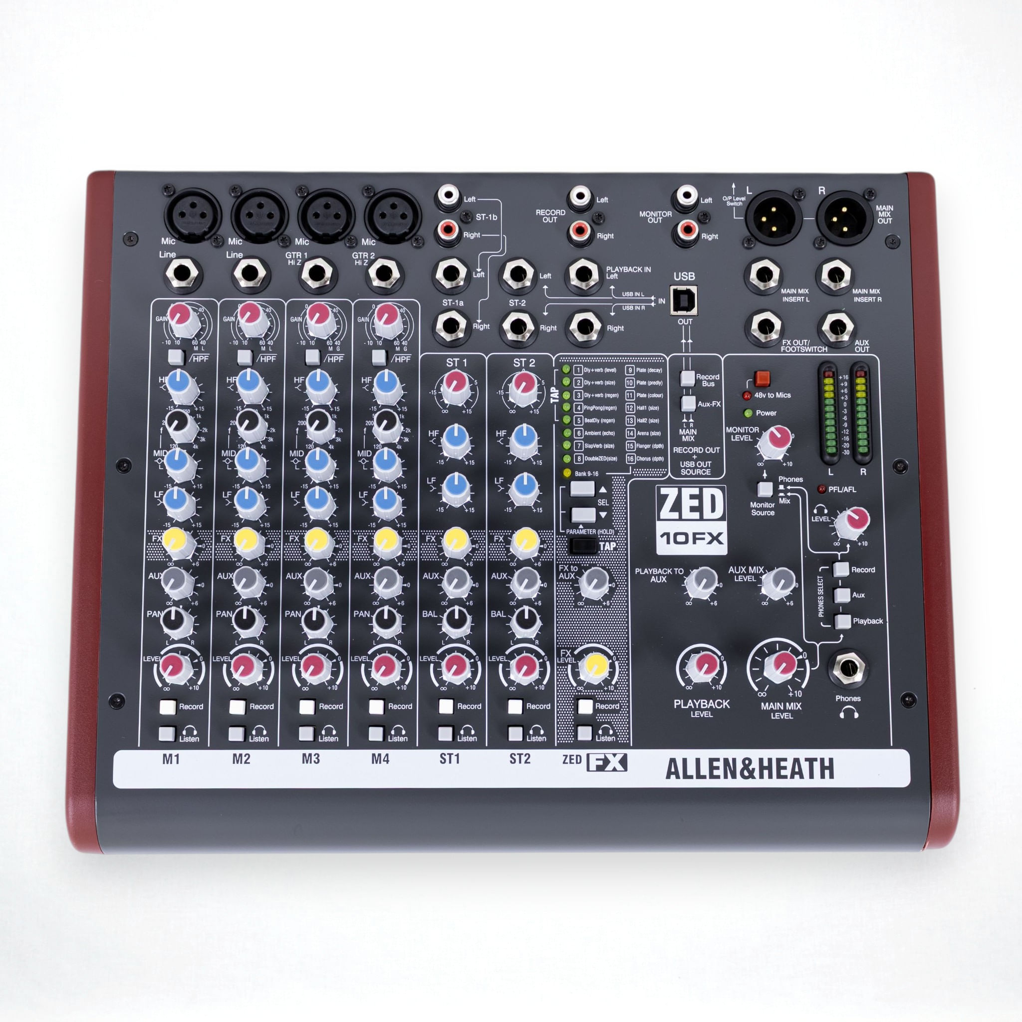 Mixer Allen & Heath ZED10FX USB - con efectos OPENBOX