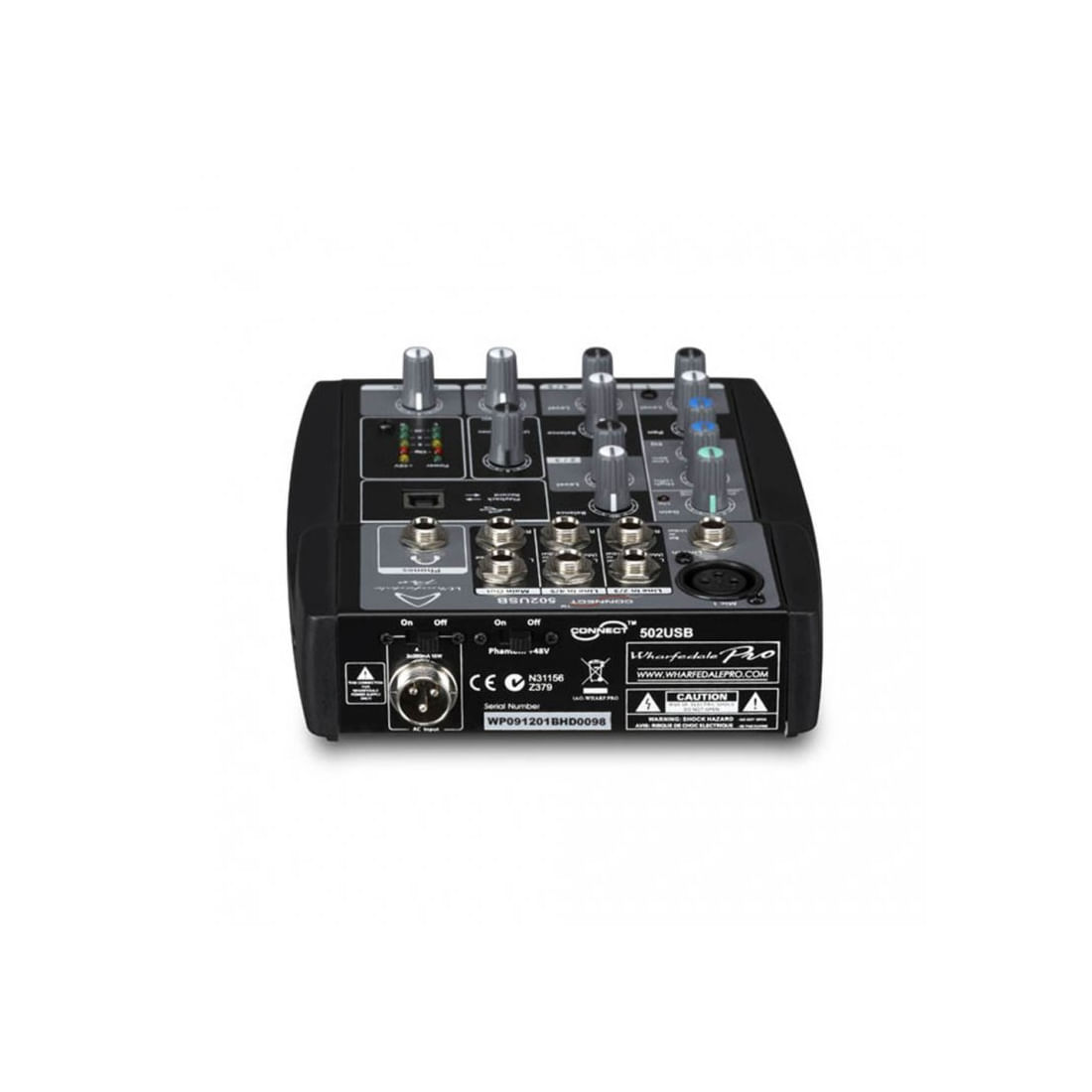 Mixer analógico Wharfedale CONNECT 502 USB foto 3