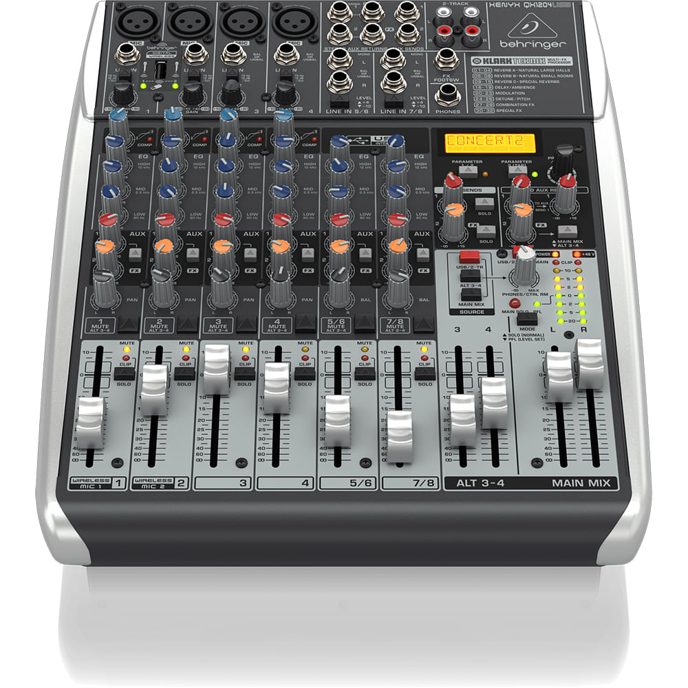 Mixer Análogo Behirnger XENYX QX1204USB