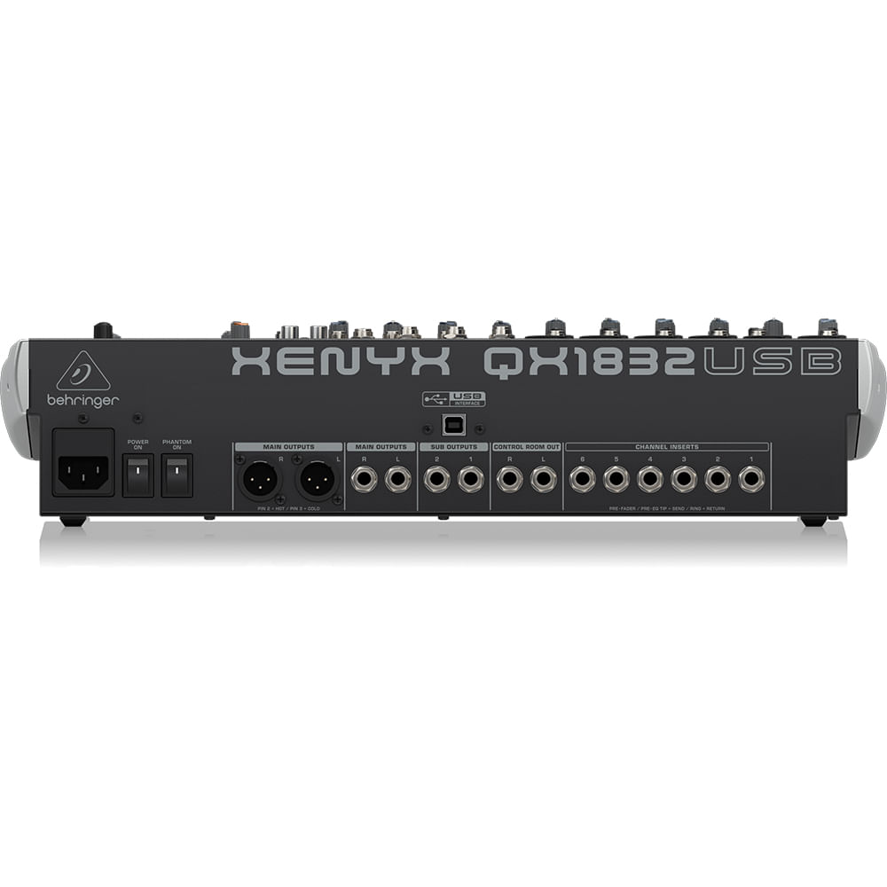Mixer Análogo Behirnger XENYX QX1832USB foto 4