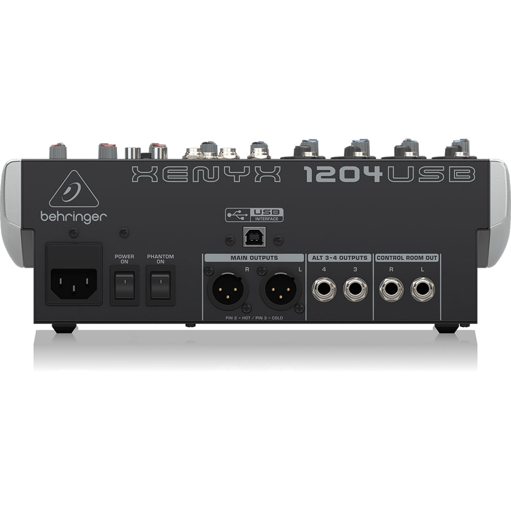 Mixer Análogo Behringer XENYX 1204USB foto 4