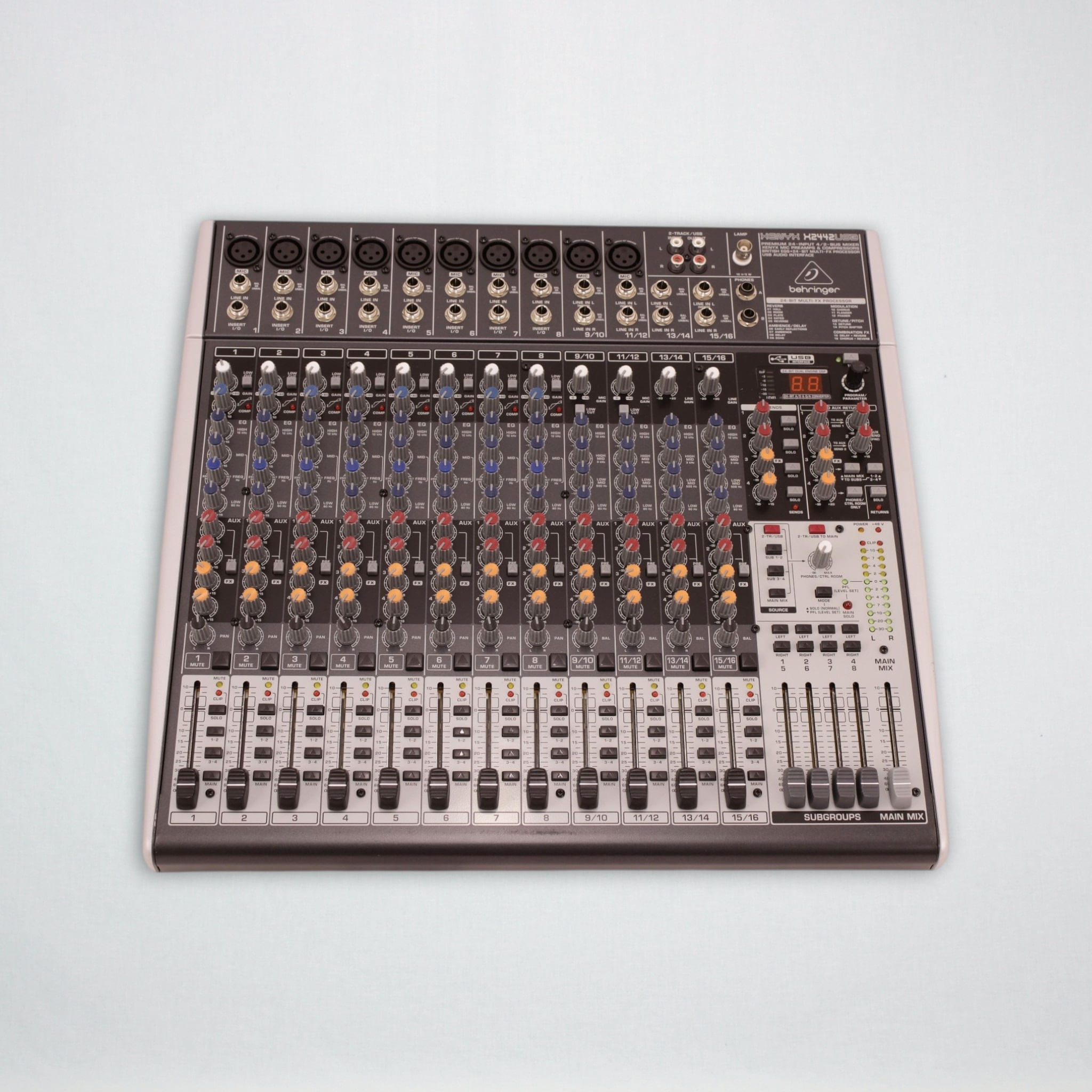 Mixer Análogo Behringer XENYX QX2442USB - 16CH OPENBOX