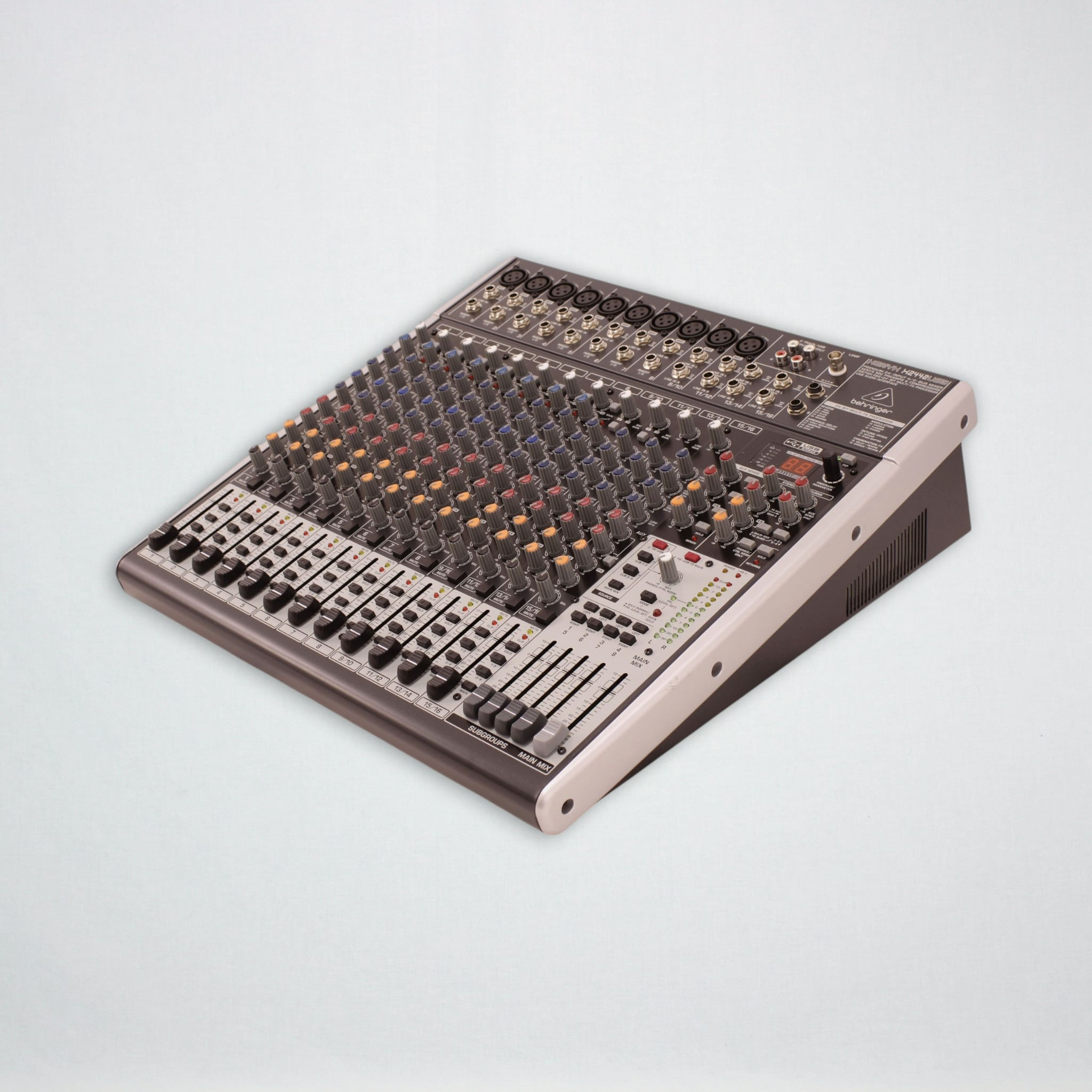 Mixer Análogo Behringer XENYX QX2442USB - 16CH OPENBOX foto 2
