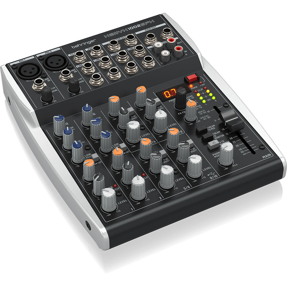 Mixer Análogo Con USB Behringer XENYX 1002SFX foto 4