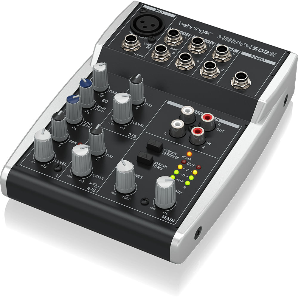 Mixer Análogo Con USB Behringer XENYX 502S foto 3