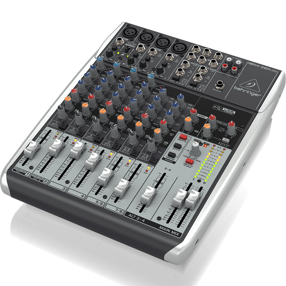 Mixer Análogo Con USB Behringer XENYX Q1204USB foto 3