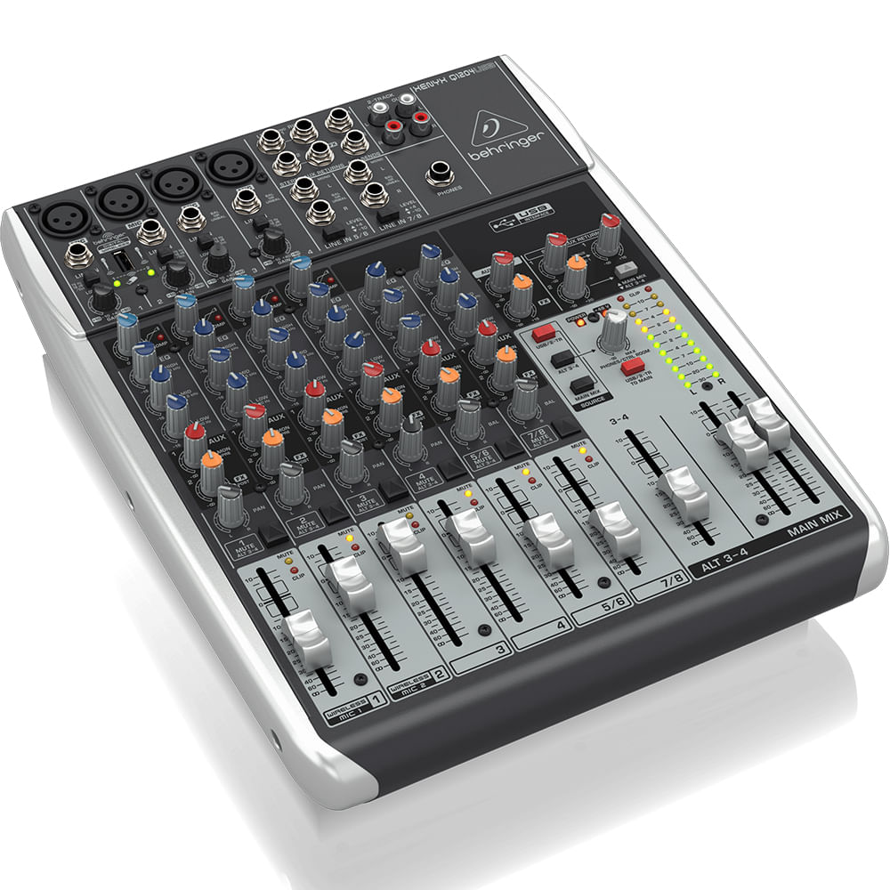 Mixer Análogo Con USB Behringer XENYX Q1204USB foto 4