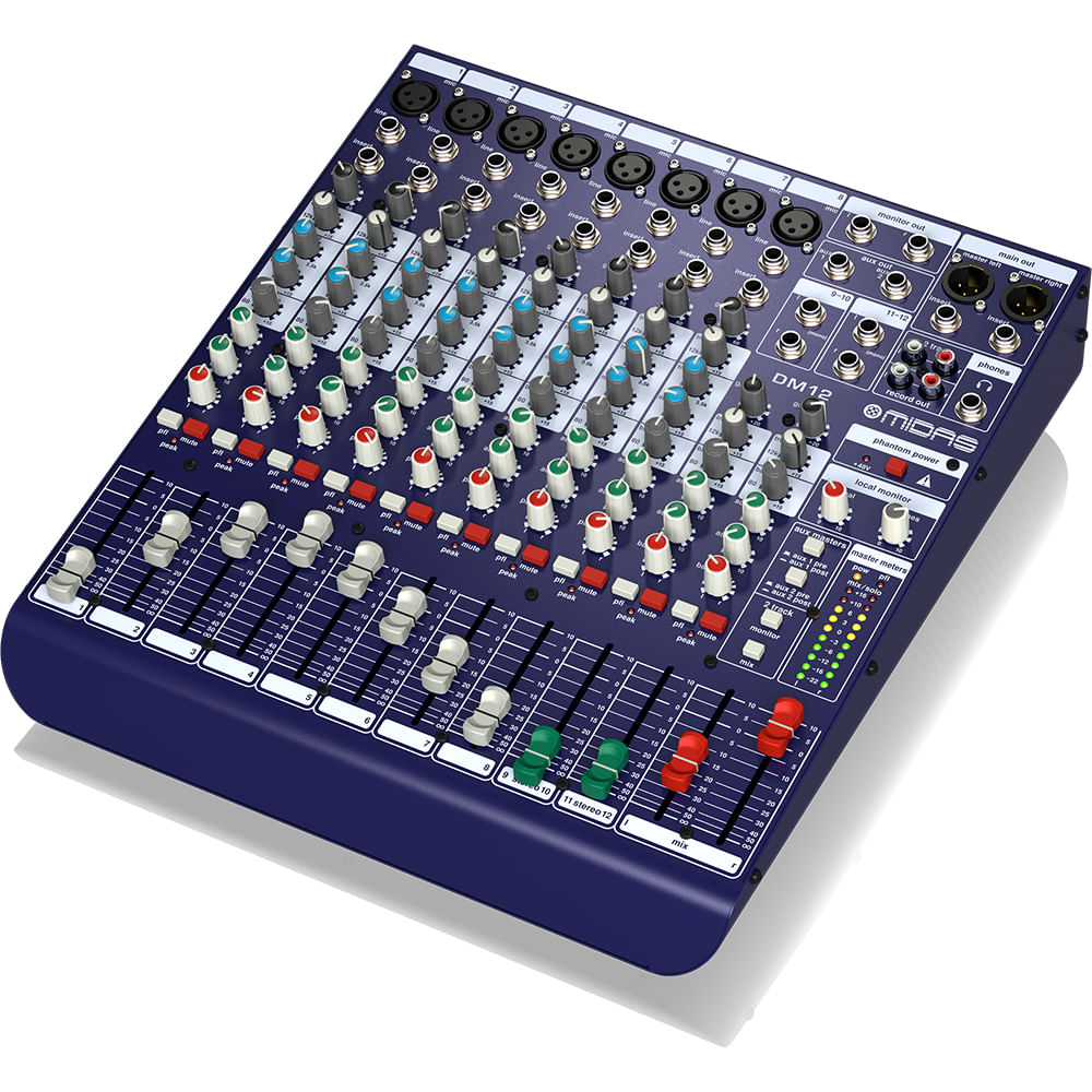 Mixer Análogo MIDAS DM12 - 12 CH foto 3