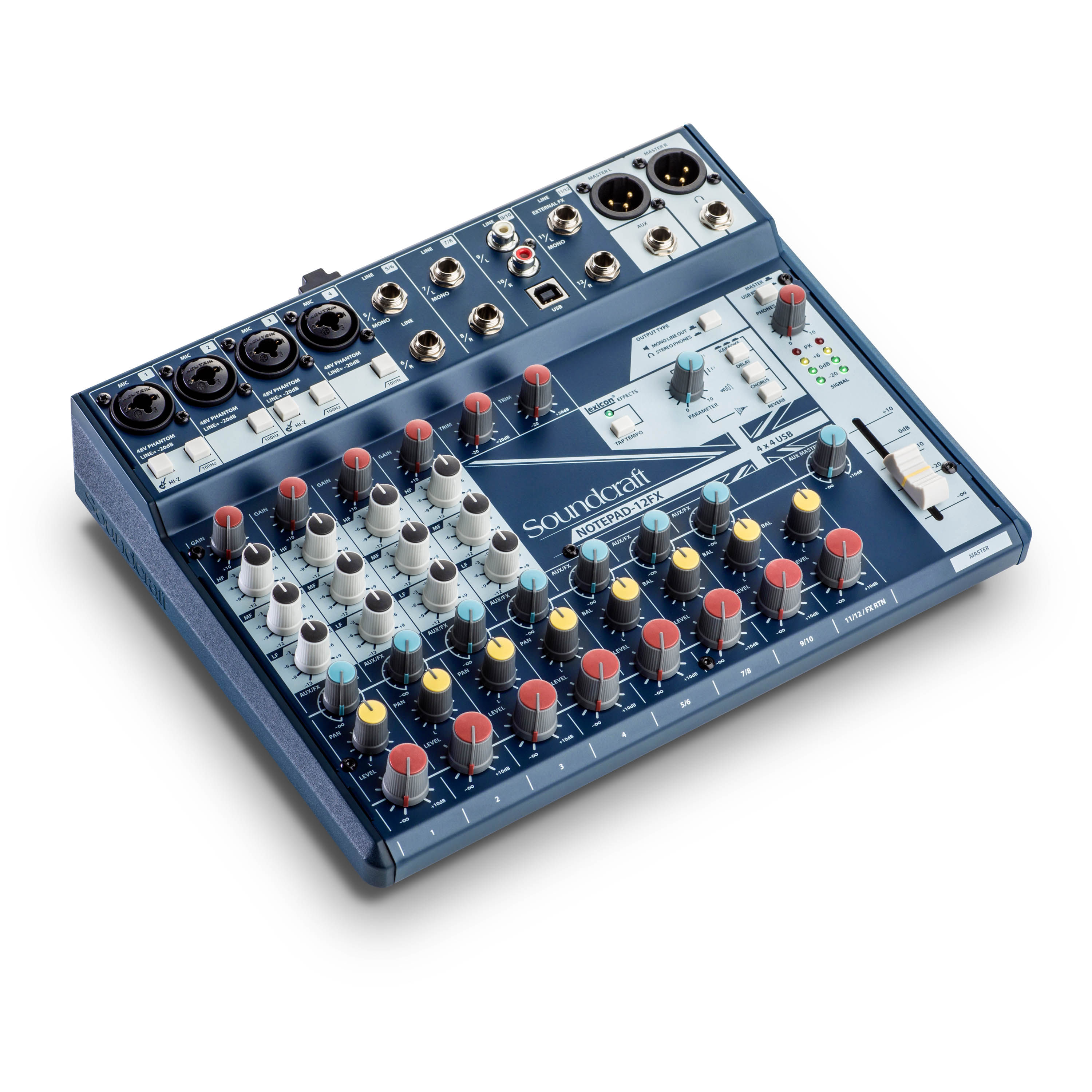 Mixer análogo Soundcraft Notepad 12 FX foto 2