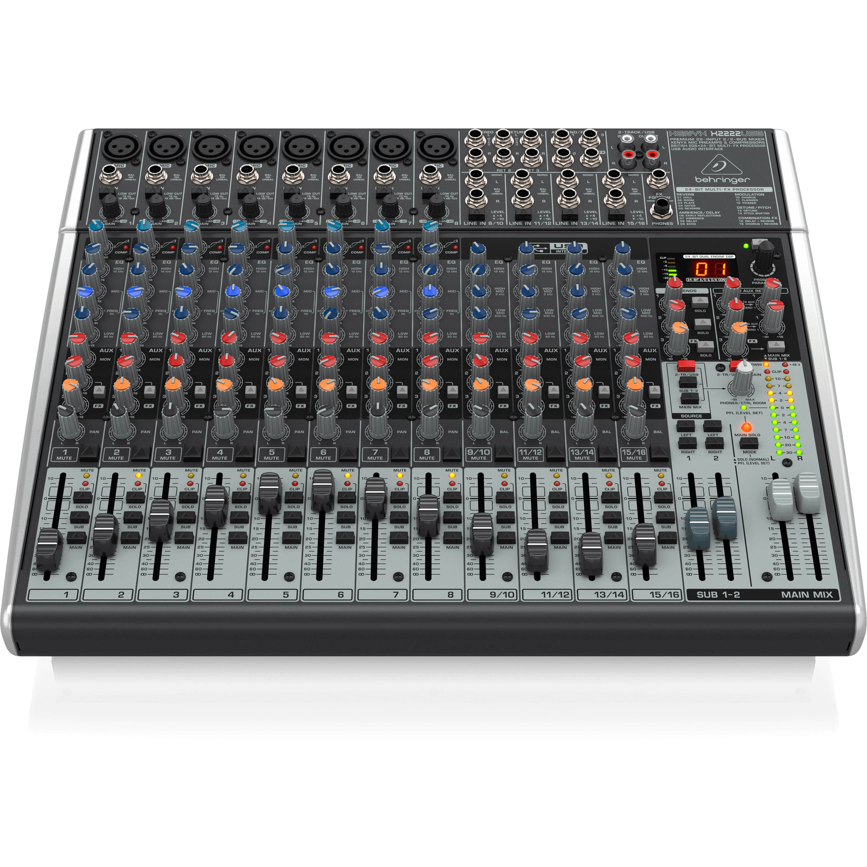 Mixer Behringer X2222USB foto 2