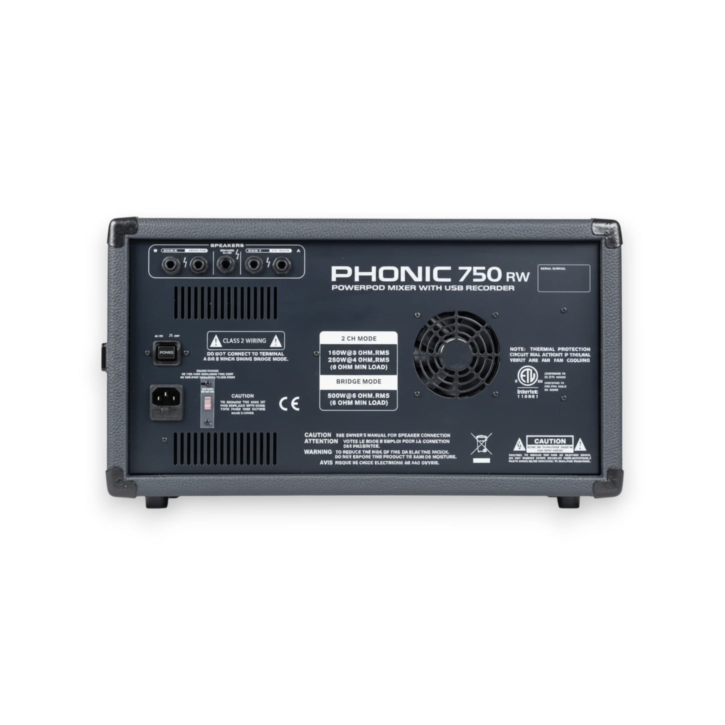 Mixer con power Phonic POWERPOD 750RW - conexión USB y Bluetooth foto 4