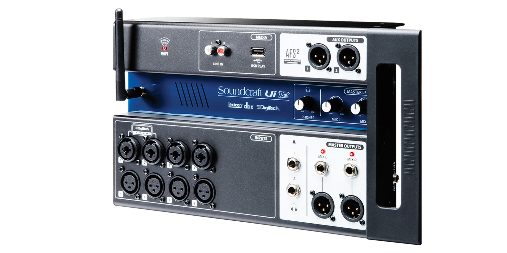 Mixer Digital Soundcraft Ui12 foto 2