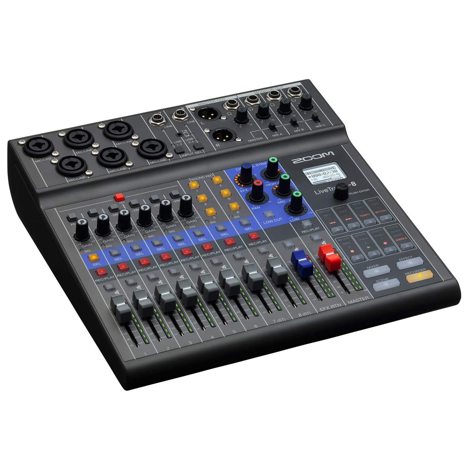 Mixer digital Zoom Livetrack L-8 foto 2