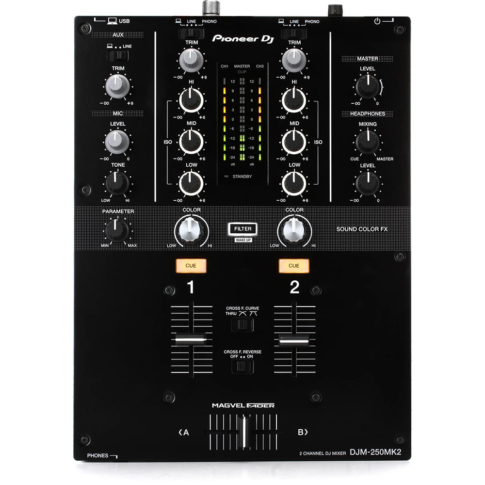 Mixer DJ Pioneer DJ DJM-250MK2