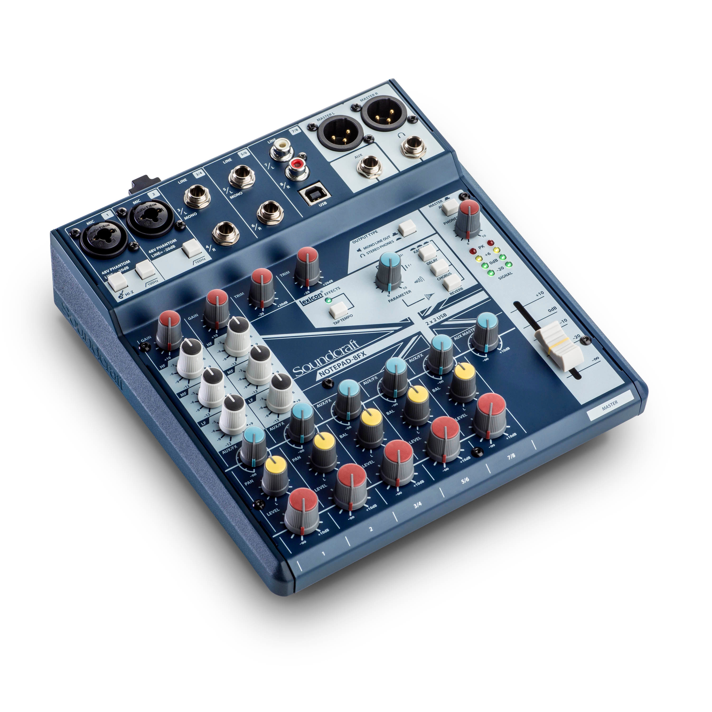 Mixer Soundcraft Notepad 8-Fx con USB y efectos foto 2