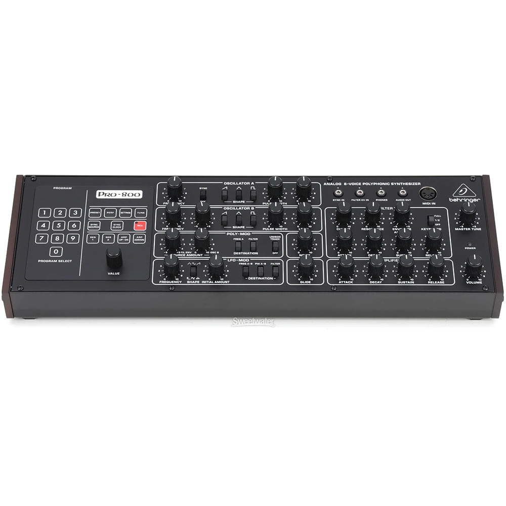 Módulo Sintetizador Análogo Polifónico Behringer PRO-800 foto 2