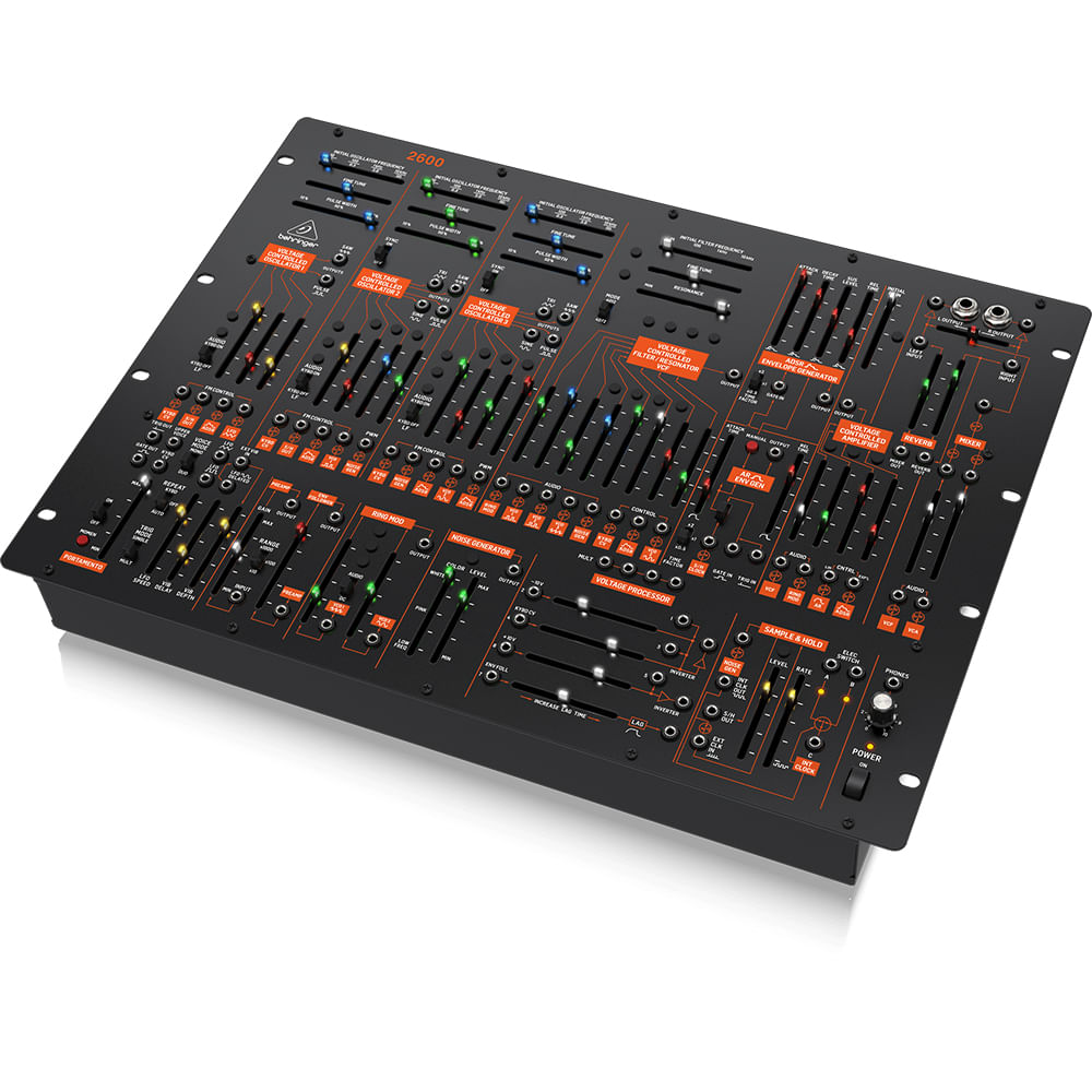 Módulo Sintetizador Análogo Semi-Modular Behringer 2600 foto 3