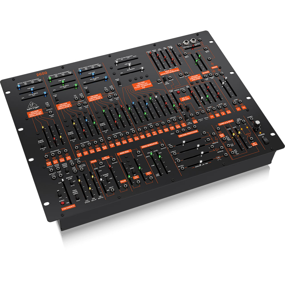 Módulo Sintetizador Análogo Semi-Modular Behringer 2600 foto 4