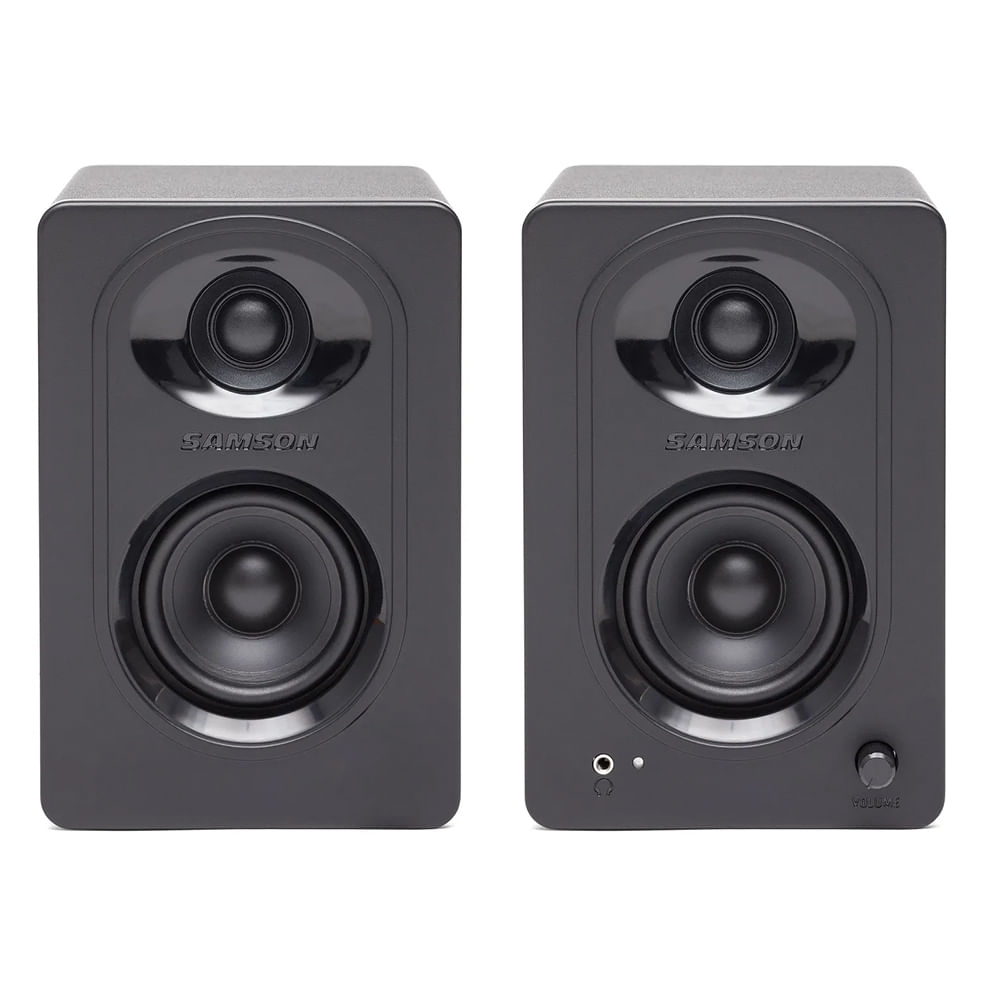 Monitores De Estudio Activo Samson MediaOne M30 - Par foto 2