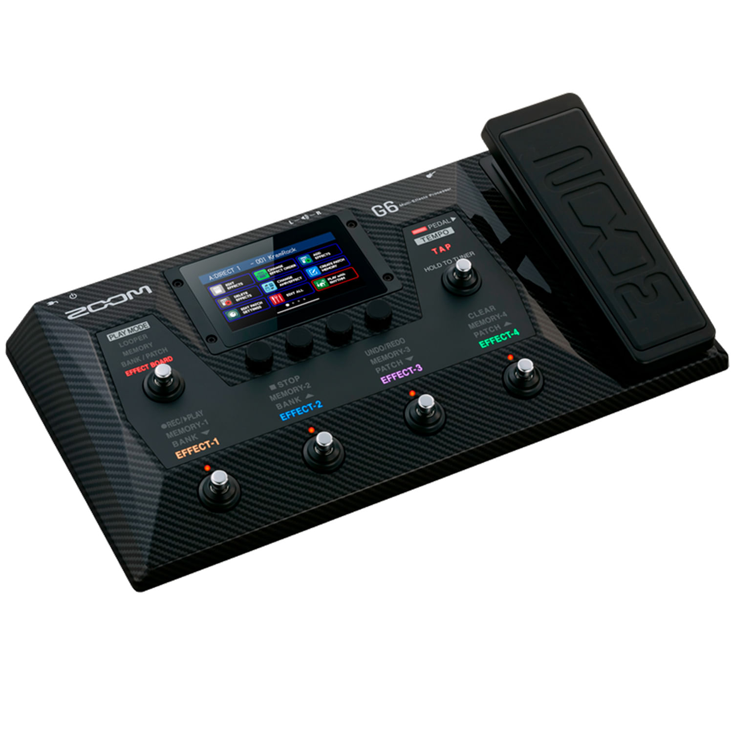 Pedalera multiefecto Zoom G6 foto 3