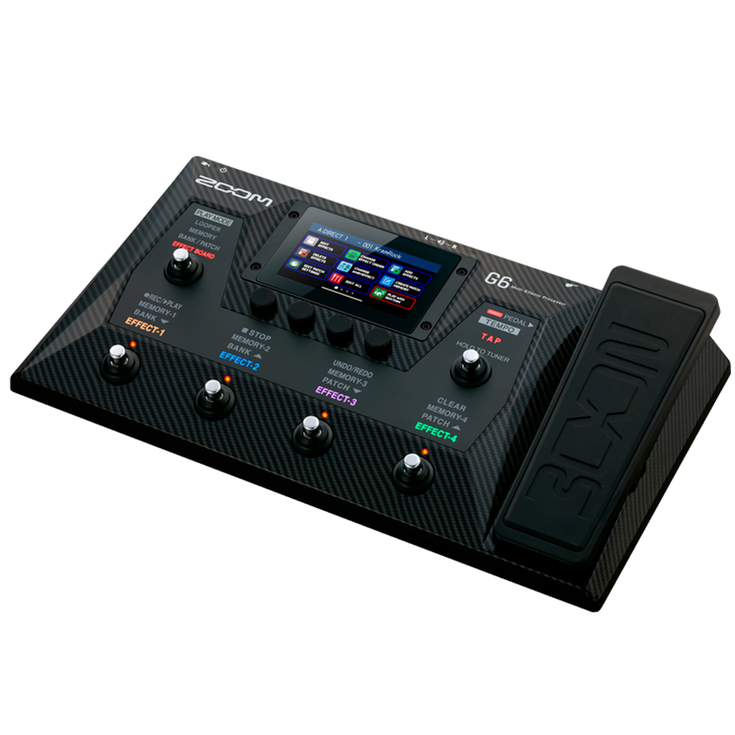 Pedalera multiefecto Zoom G6 foto 4