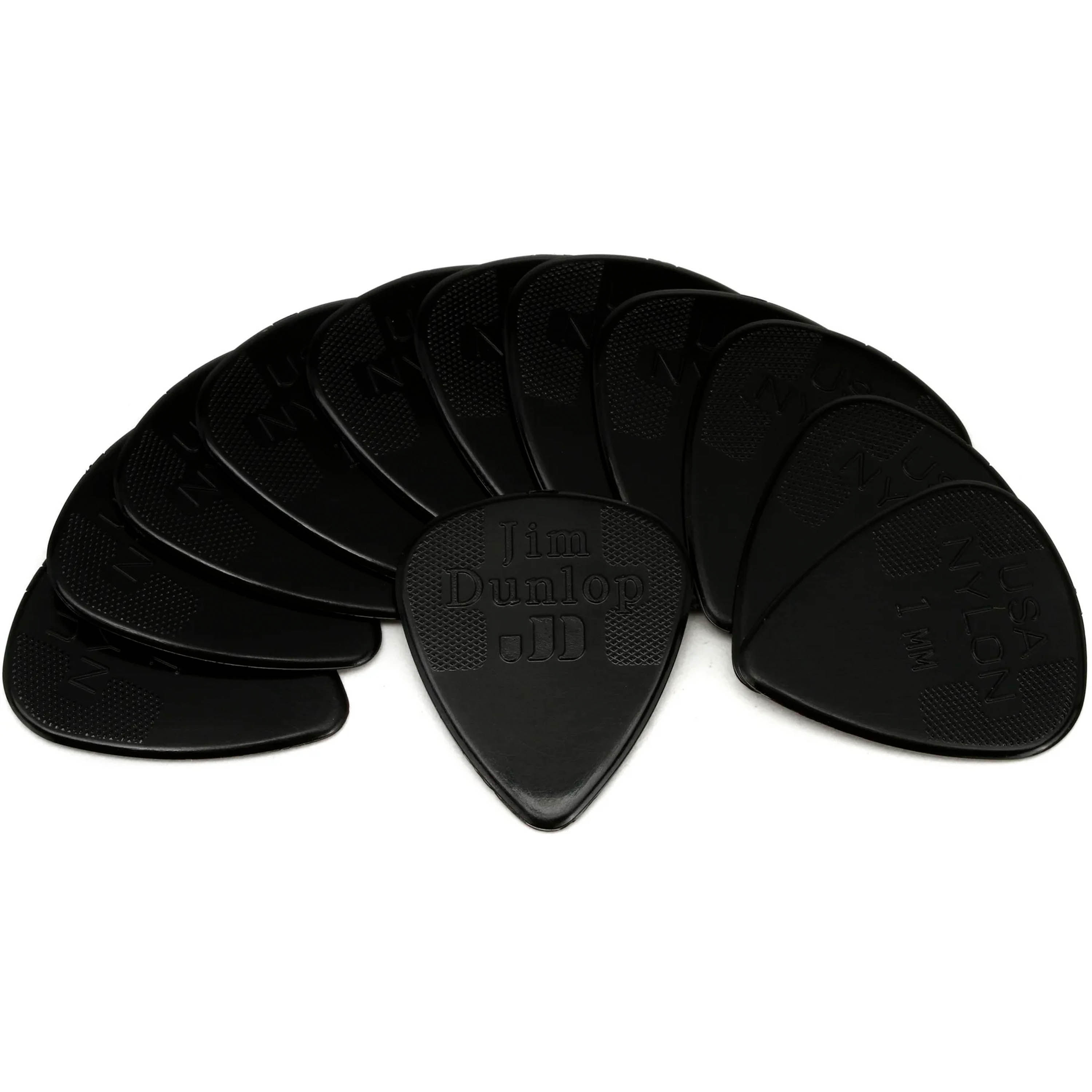 Pack de 12 uñetas Dunlop 44P 1.0 Nylon Standard foto 2