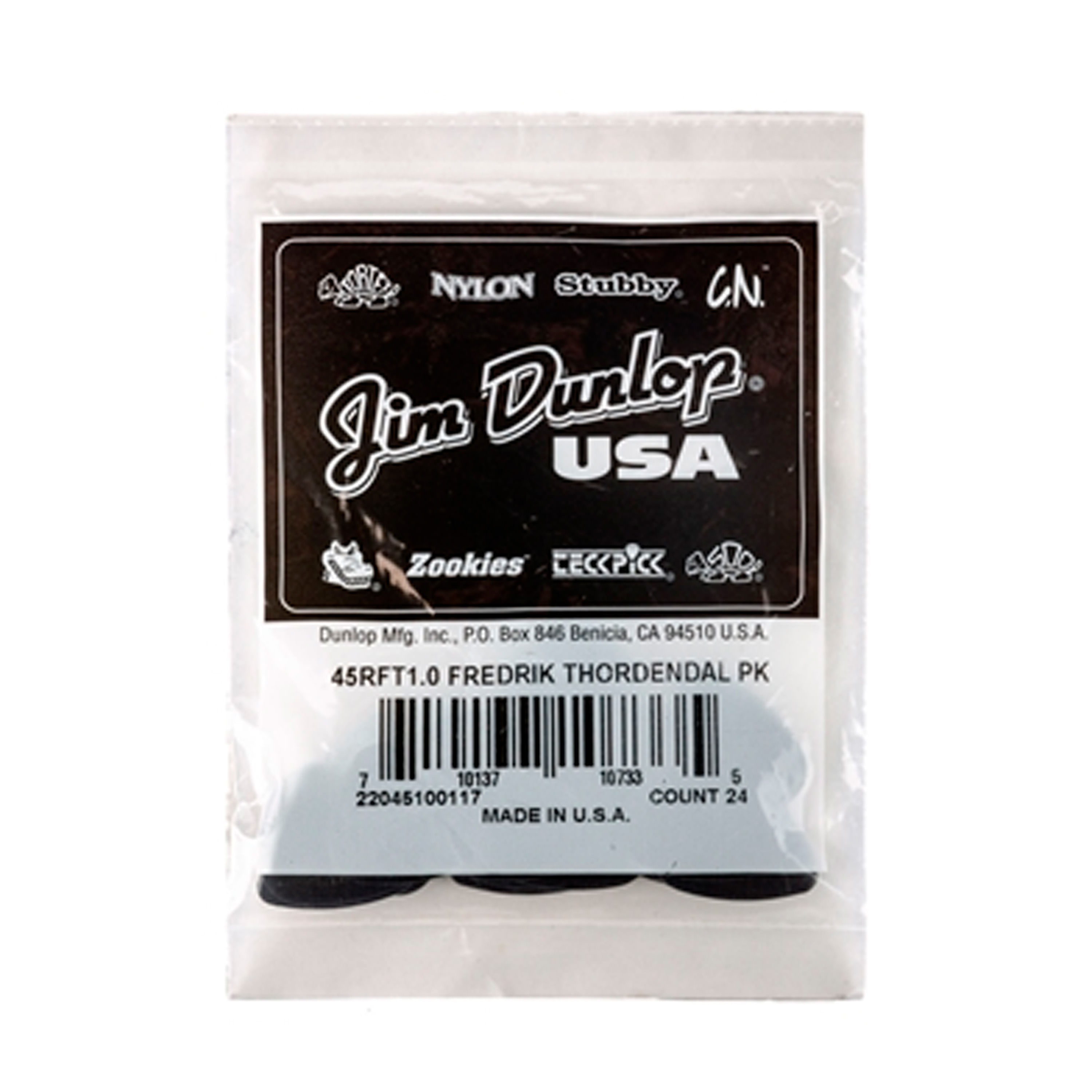 Pack de 24 uñetas Dunlop Meshuggah Frerik Thordendal foto 2