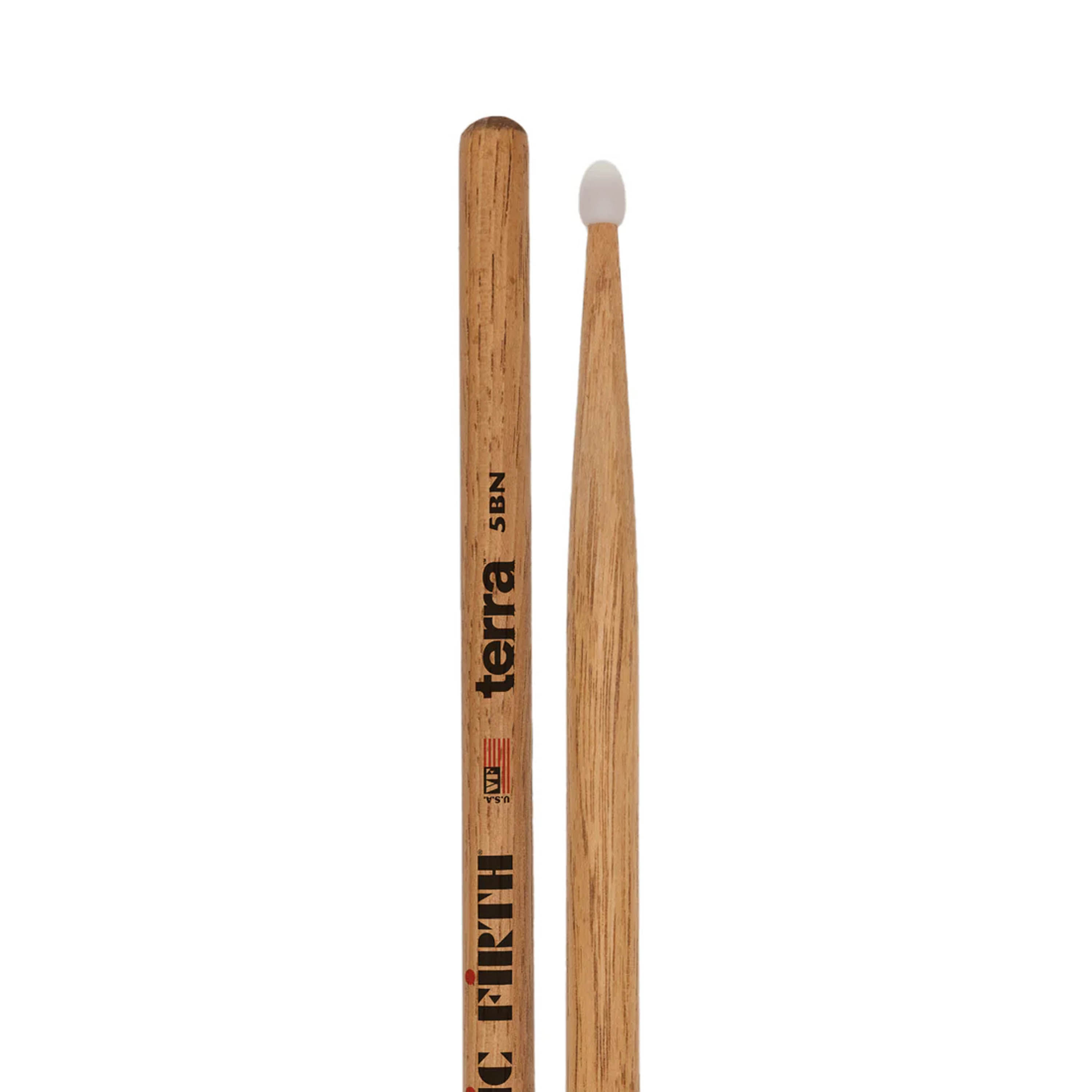 Pack de 4 pares de baqueta Vic Firth 5BTN Terra Series foto 3