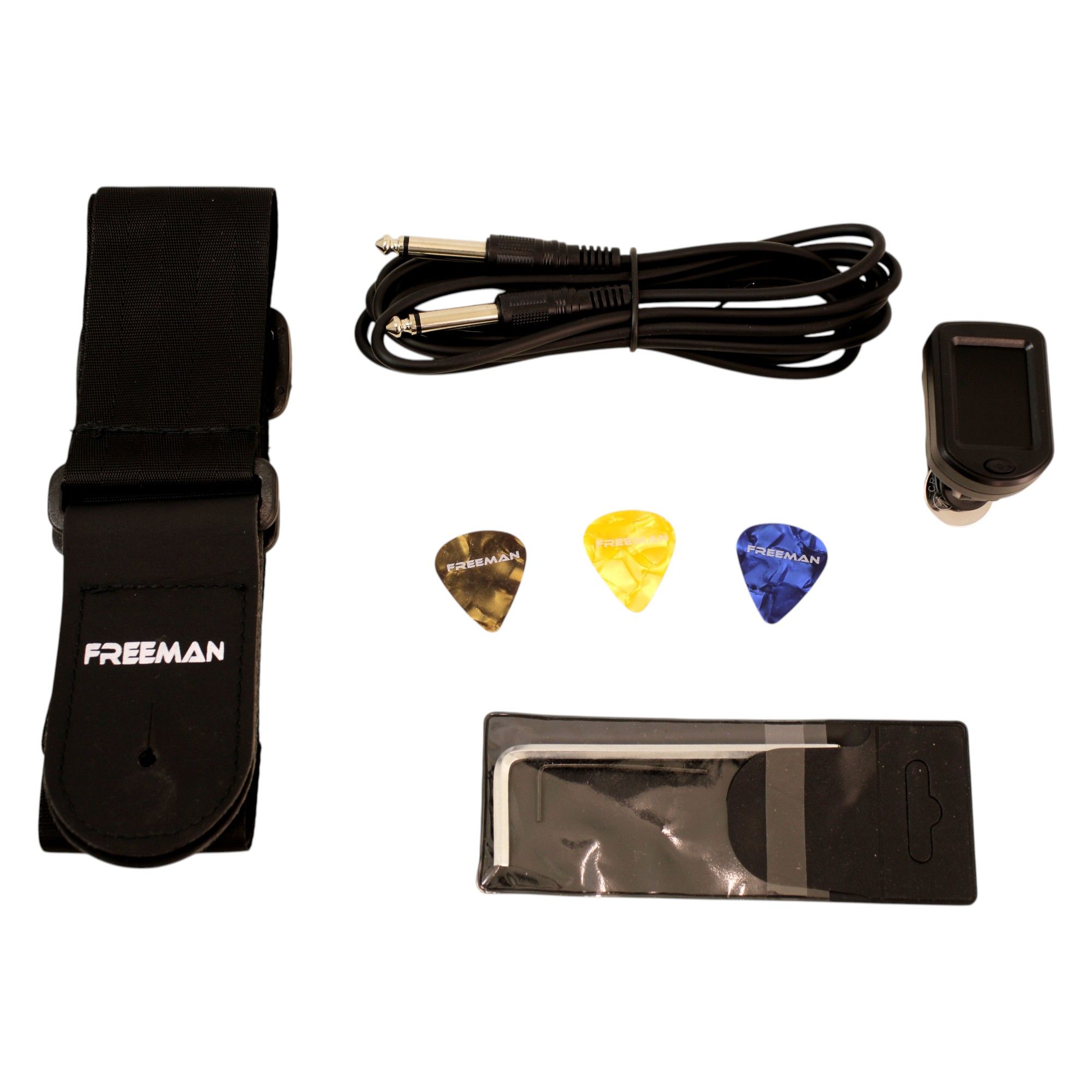 Pack de bajo eléctrico 5 cuerdas Freeman Rockstarter - Black foto 5
