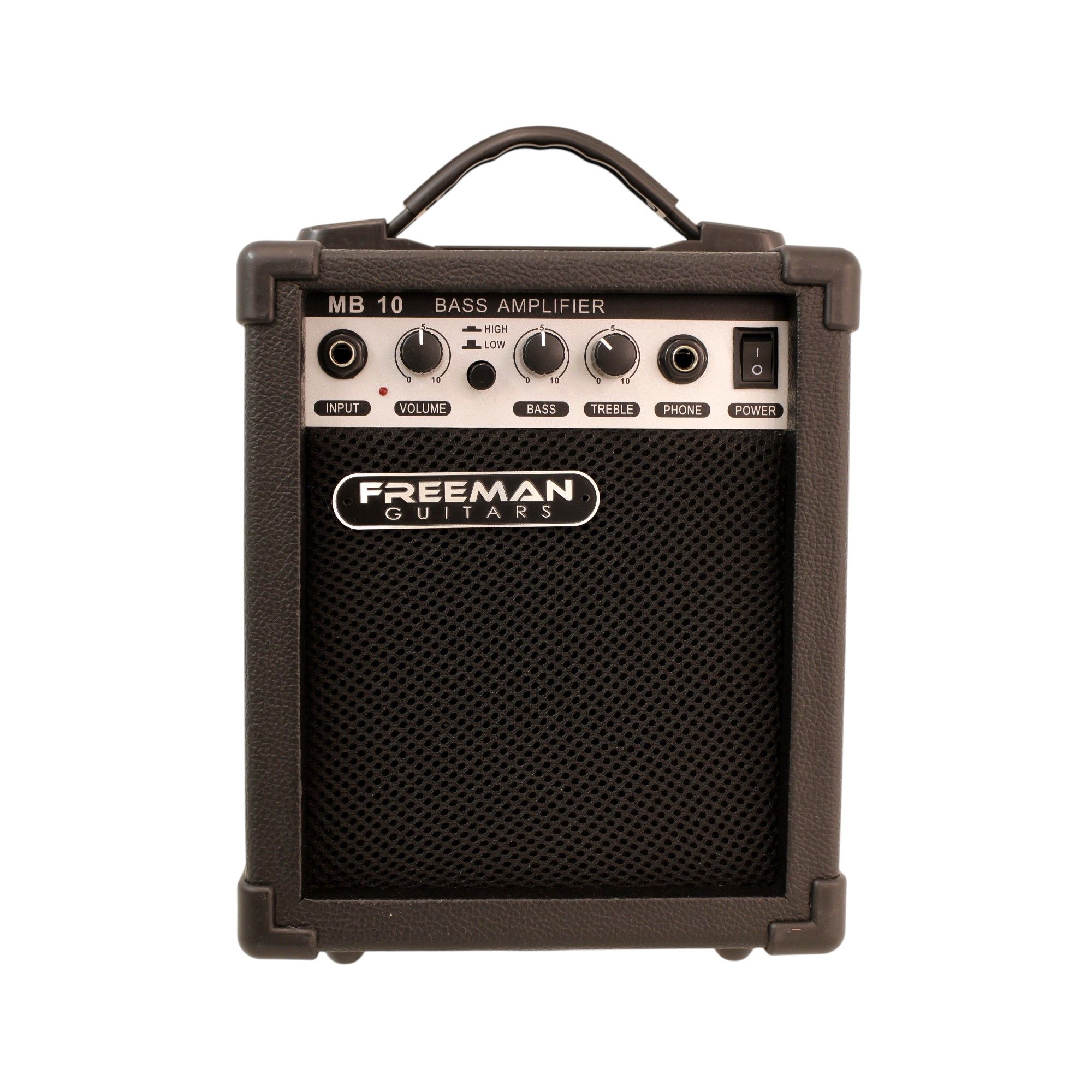 Pack de bajo eléctrico 5 cuerdas Freeman Rockstarter - White foto 4