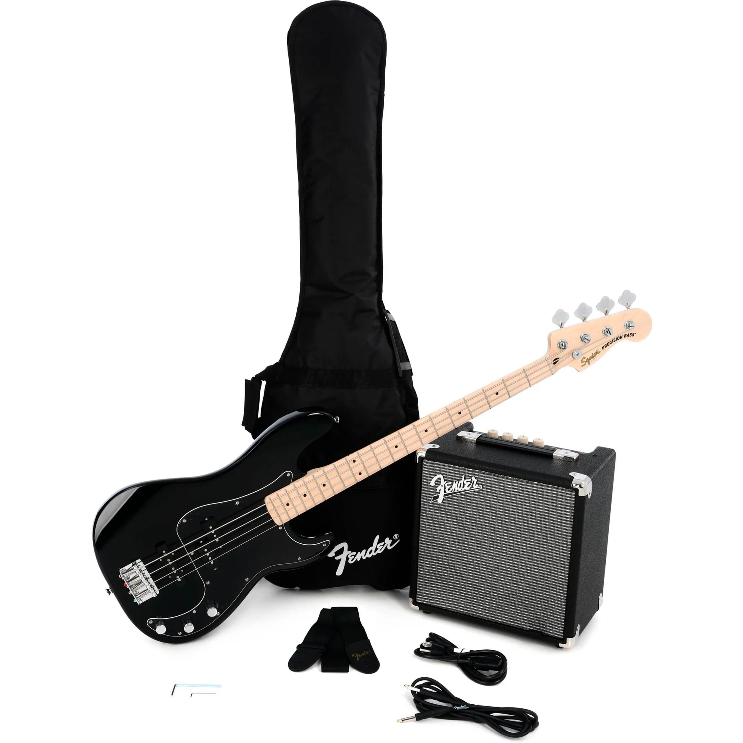 Pack de bajo eléctrico Squier Affinity Series® Precision Bass® PJ Pack- Black foto 3