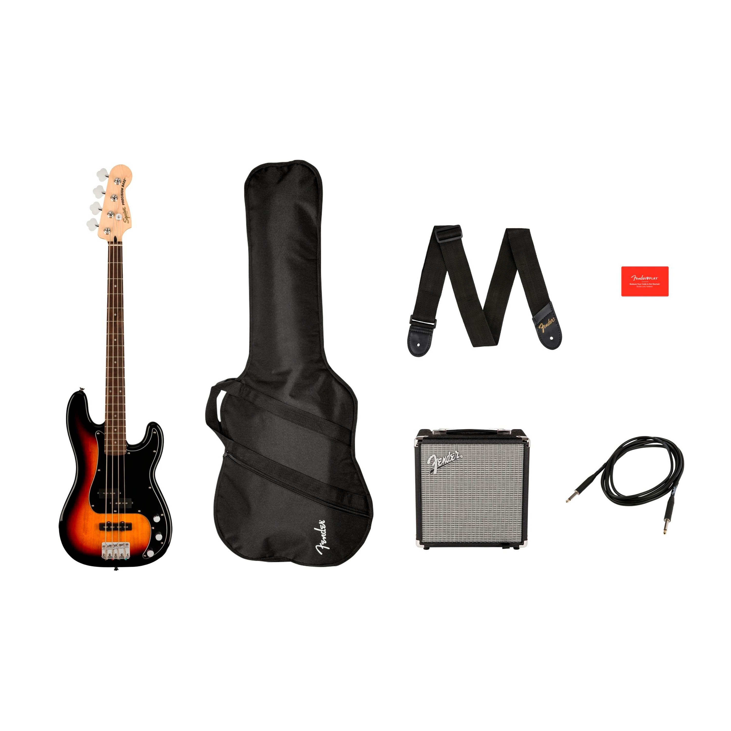 Pack de bajo eléctrico Squier Affinity Series® Precision Bass® PJ Pack - 3 color sunburst foto 3