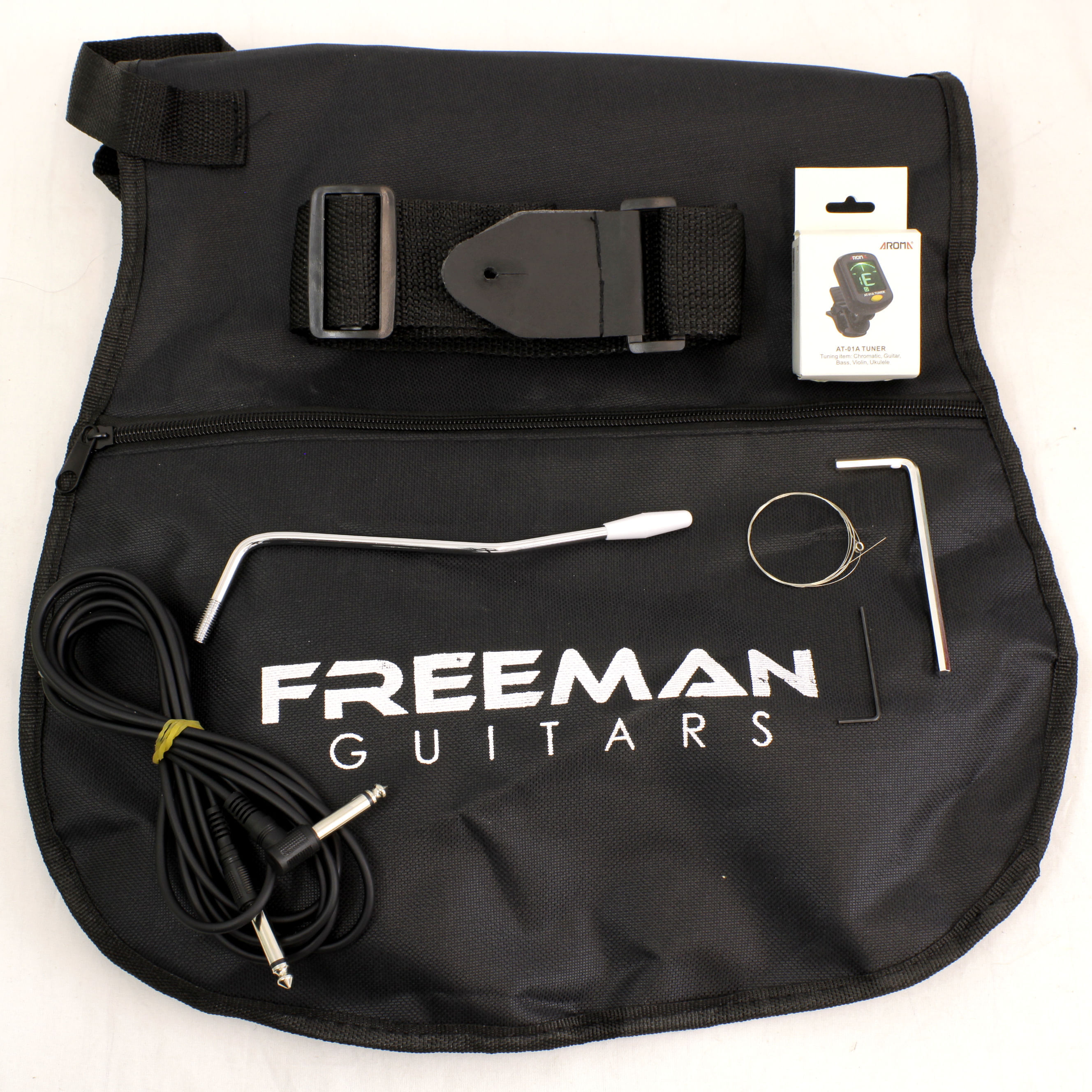 Pack de guitarra eléctrica Freeman Full Rock Stratocaster - Red OPENBOX foto 5
