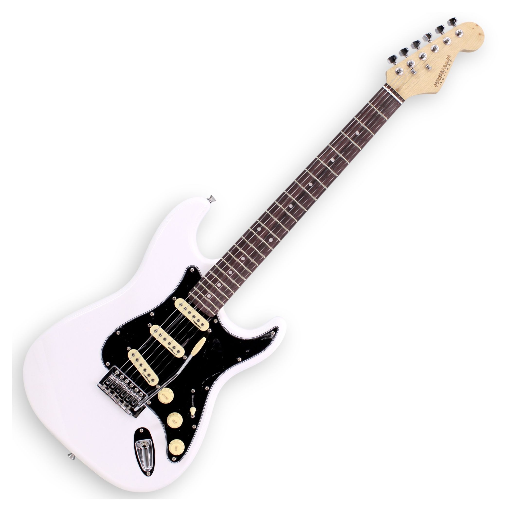 Pack de guitarra eléctrica Freeman Rockstarter - White foto 2