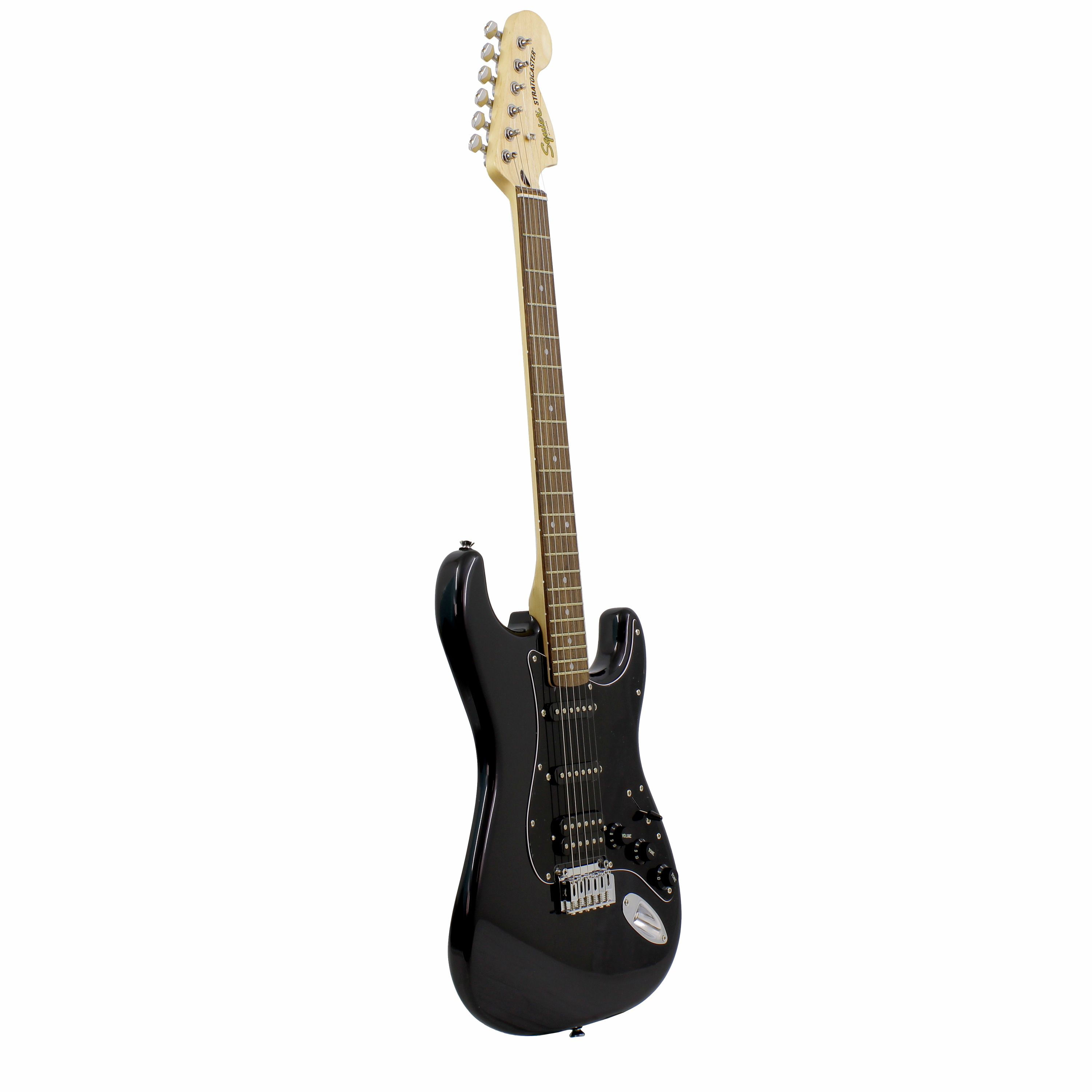 Pack de guitarra eléctrica Squier Affinity Stratocaster HSS - Charcoal Frost Metallic foto 2