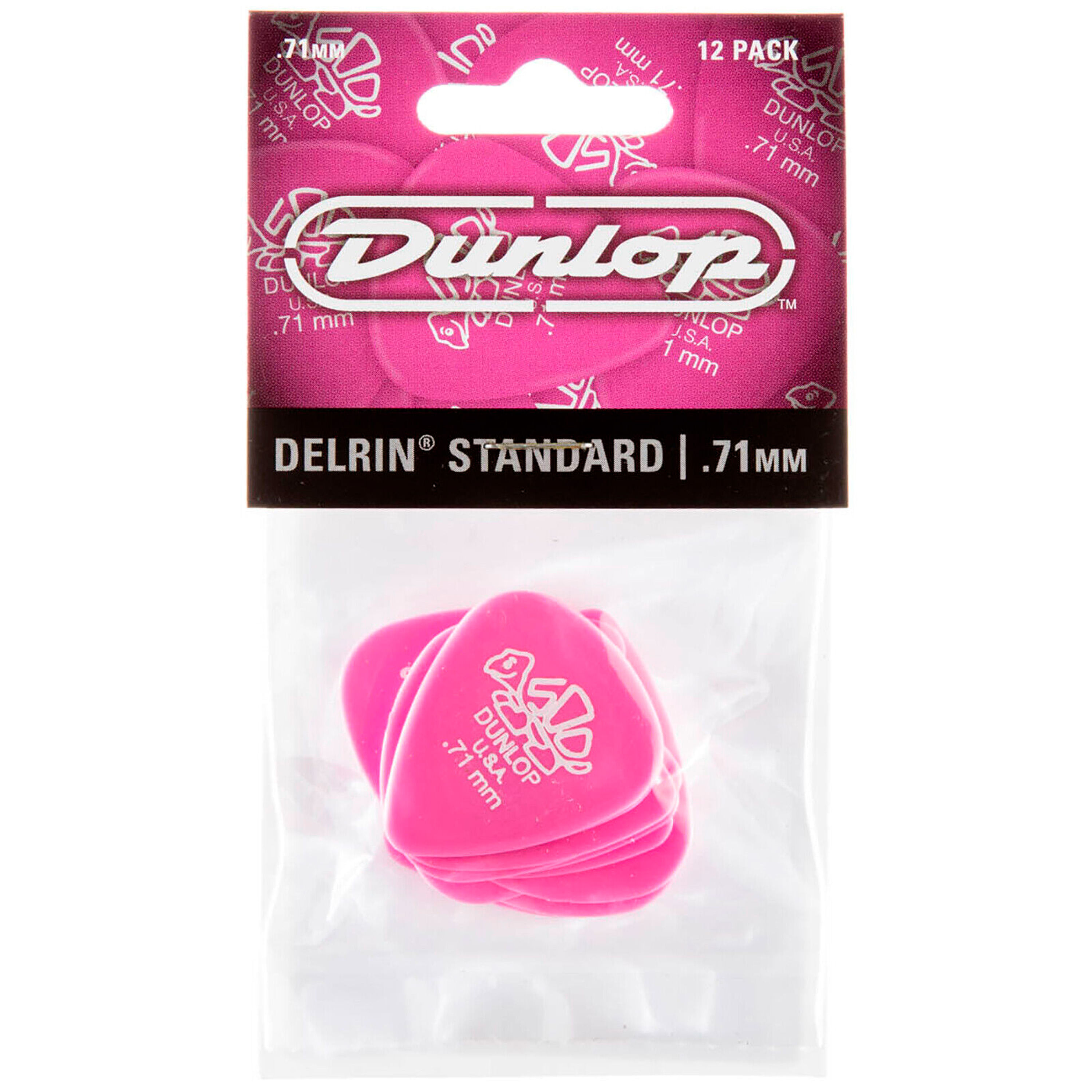 Pack de uñetas Dunlop 41P.71 12 unidades foto 2